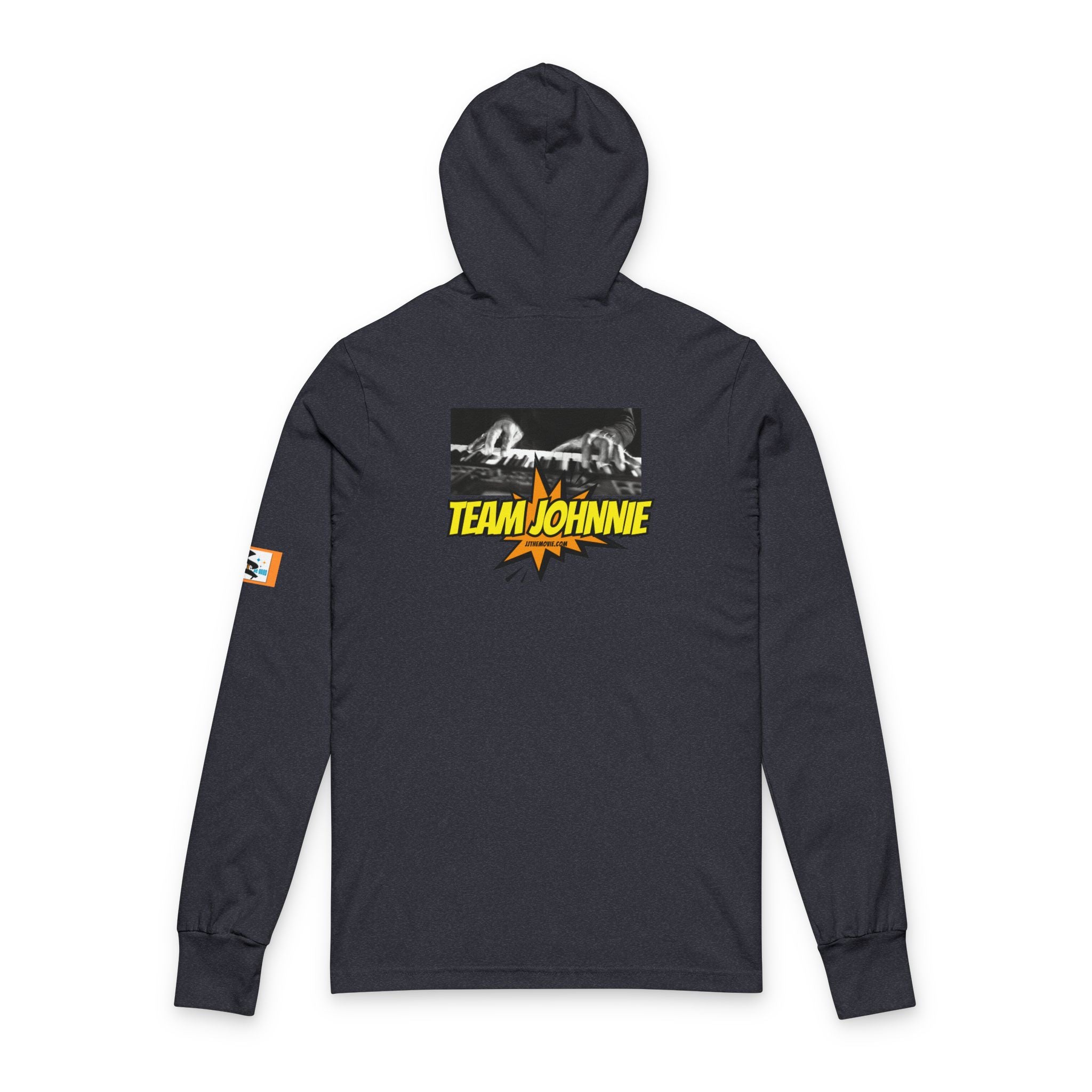 Team Johnnie Graphic Hooded Long Sleeve Tee