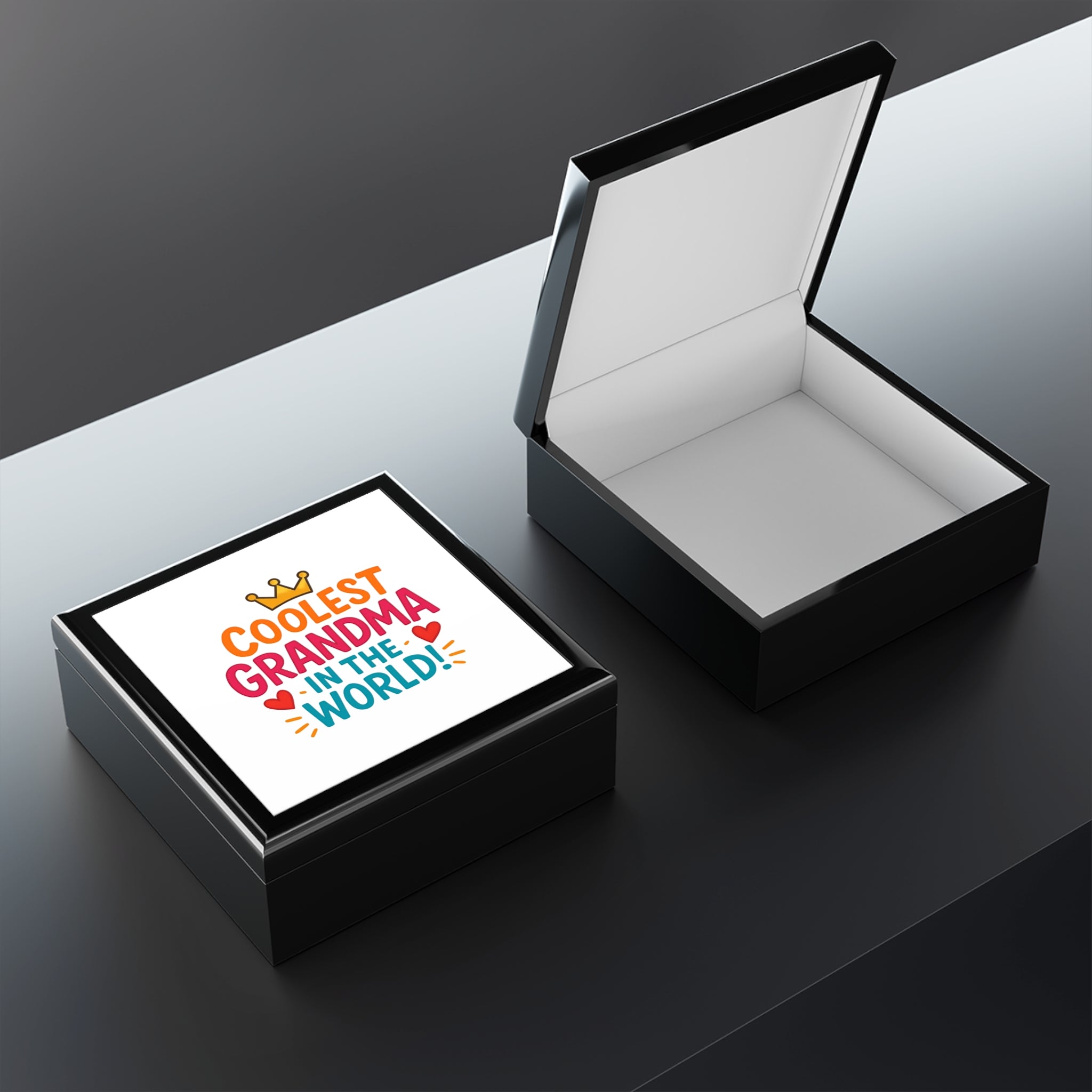 Coolest Grandma in the World Jewelry Box