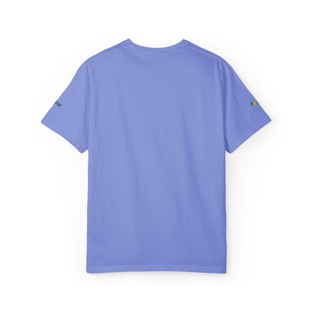 "Fancy" Colorful Logo T-Shirt — Small Chest & Sleeve Graphic
