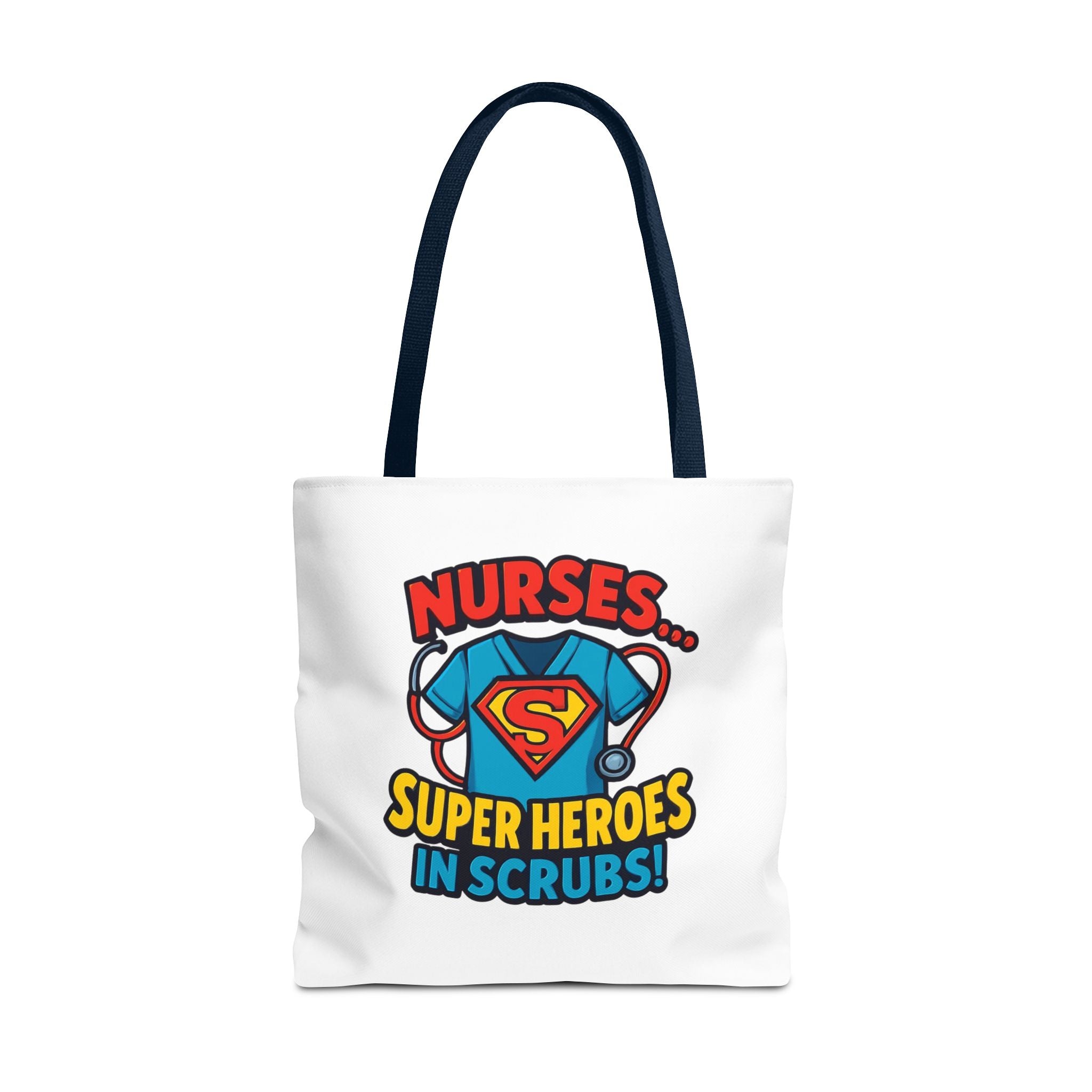 Nurse Tote Bag — "Nurses... Super Heroes in Scrubs" Gift Tote
