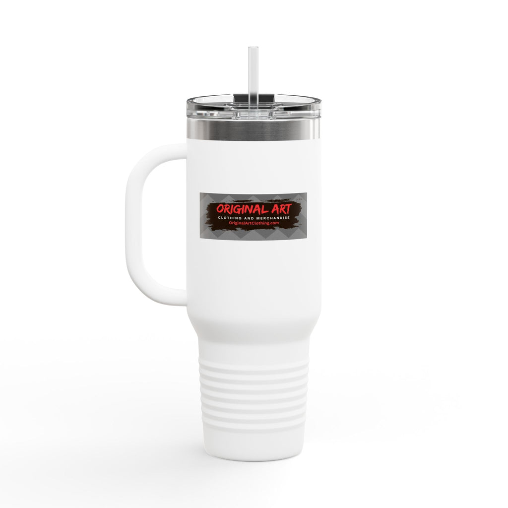 40oz Insulated Travel Mug - First Responder Appreciation Design (Answering the Call)