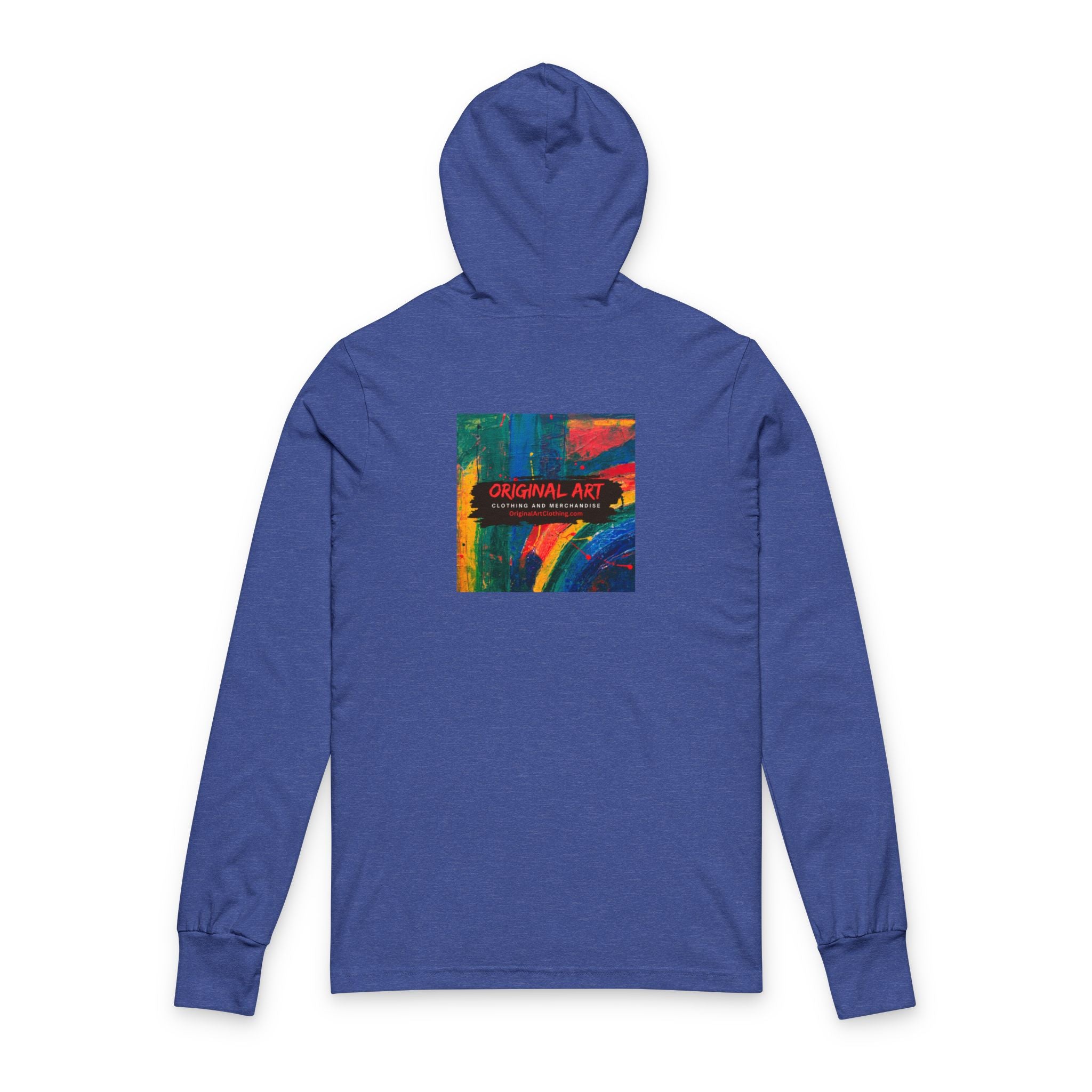 Nurse Superheroes in Scrubs Hooded Long Sleeve Tee