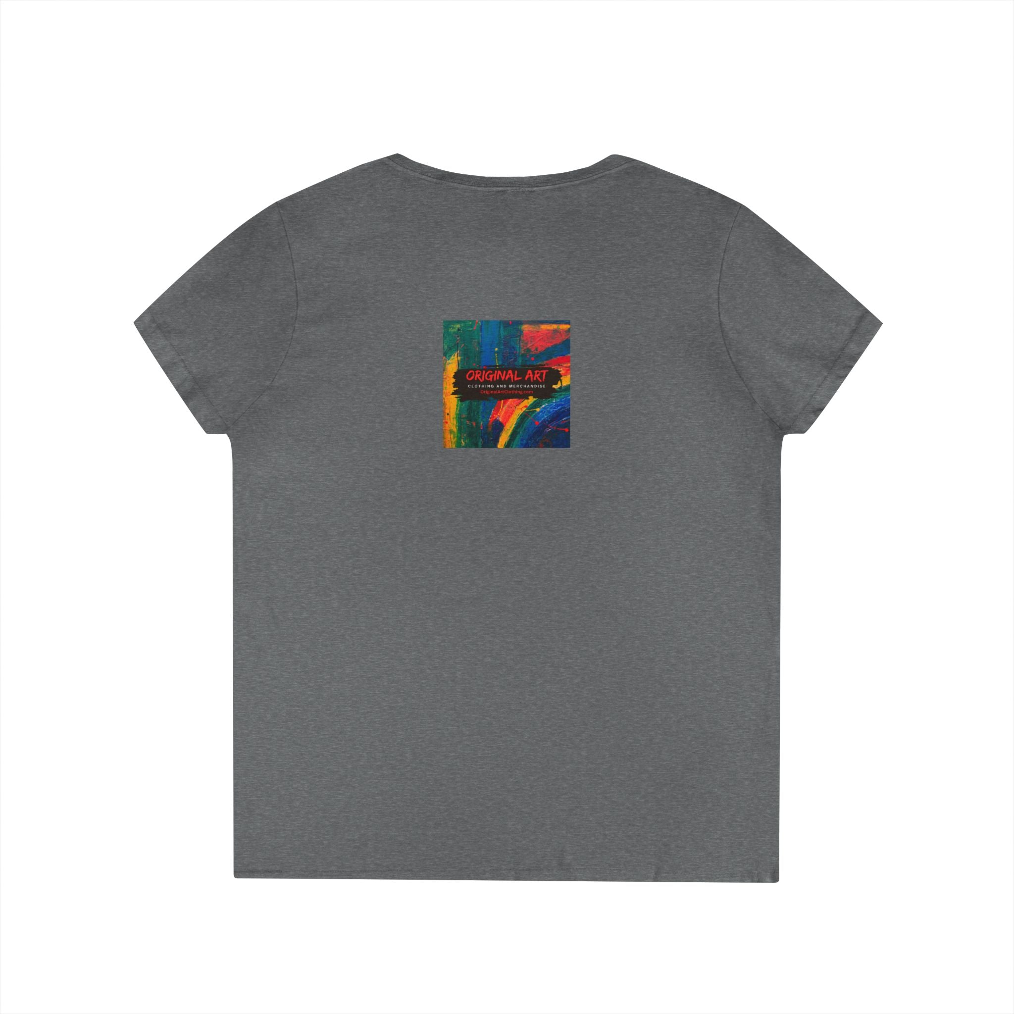 Nurse Superhero V‑Neck Tee — "Nurses Super Heroes in Scrubs"