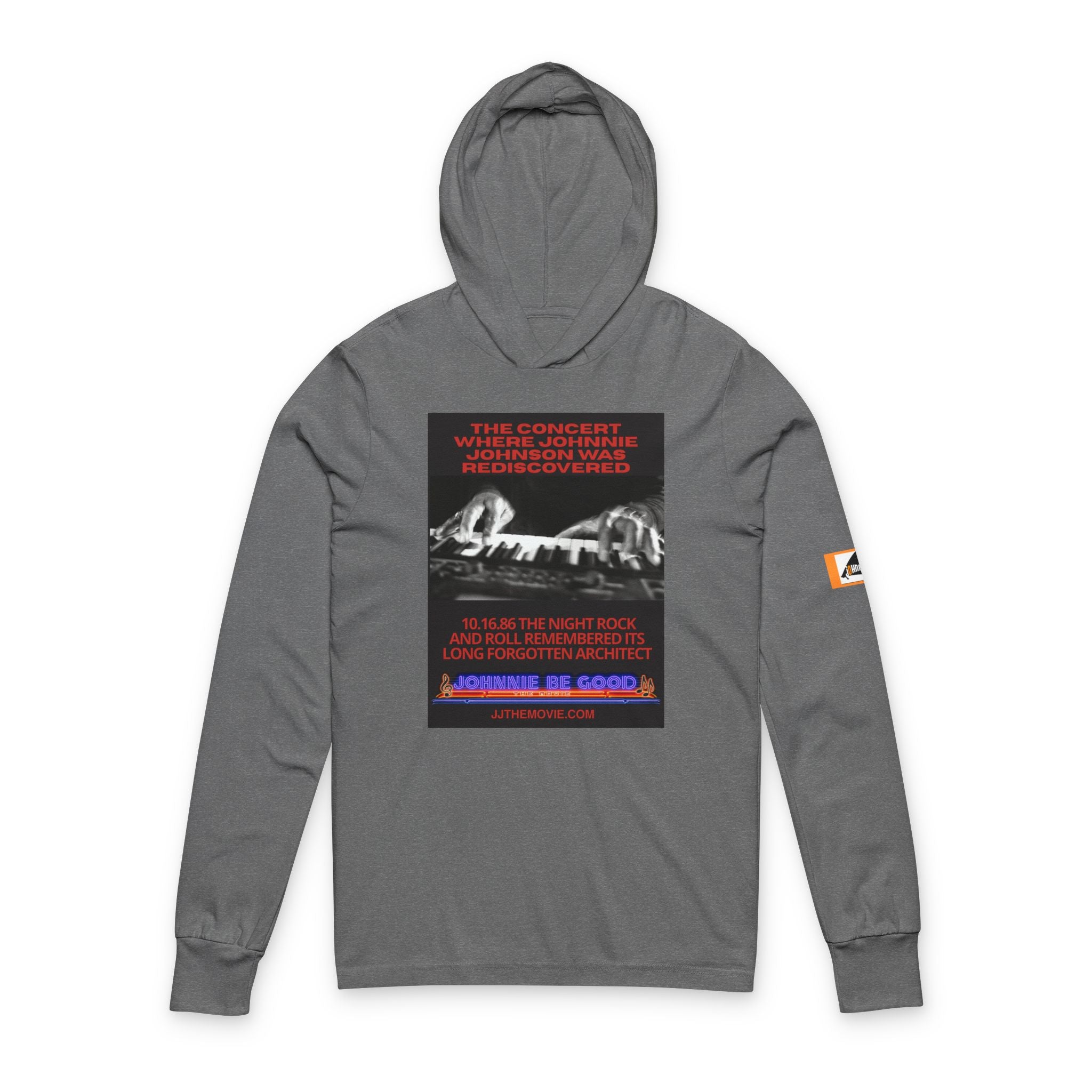 Team Johnnie Graphic Hooded Long Sleeve Tee