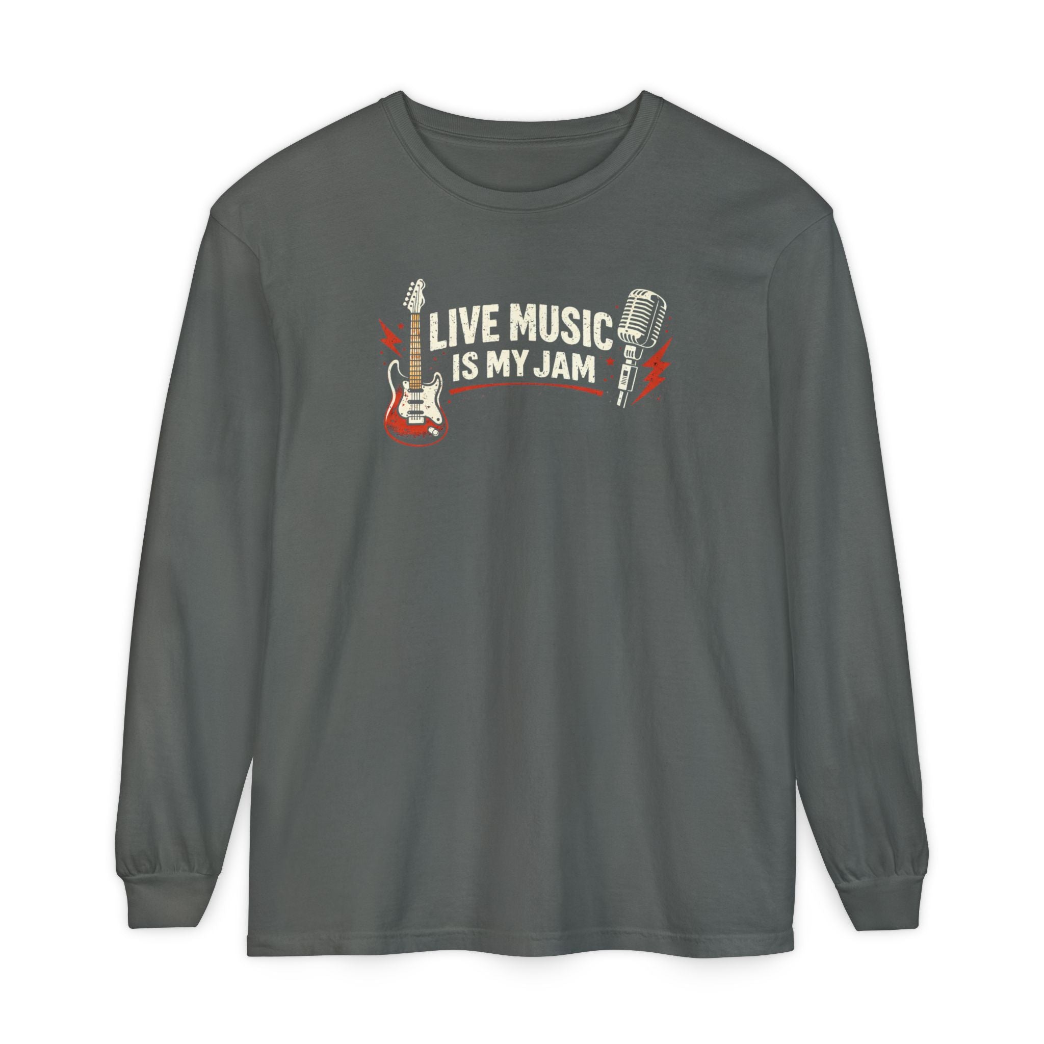 Live Music Is My Jam Long Sleeve Tee