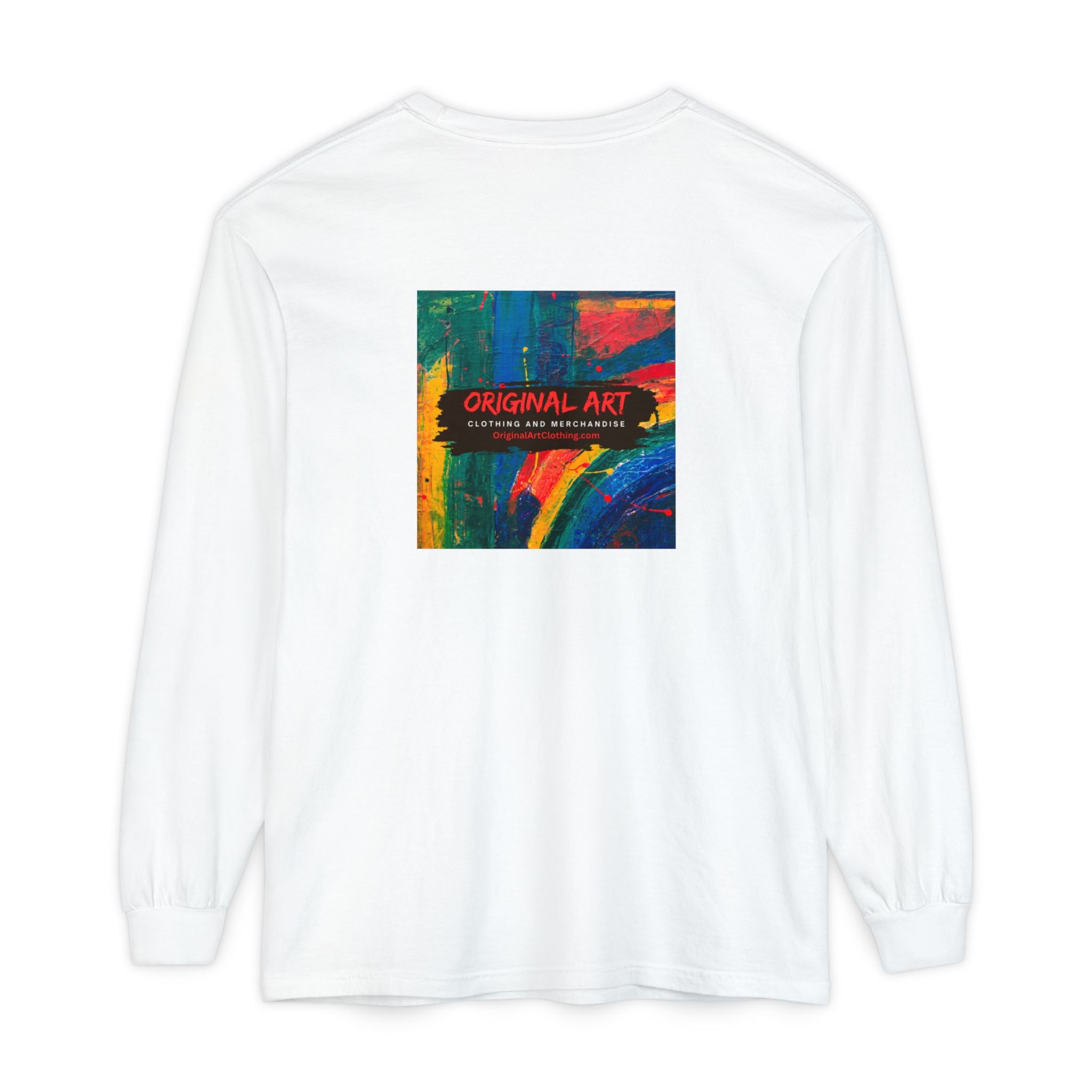 I Teach — 'It's a Work of Heart' Long Sleeve Teacher T-Shirt