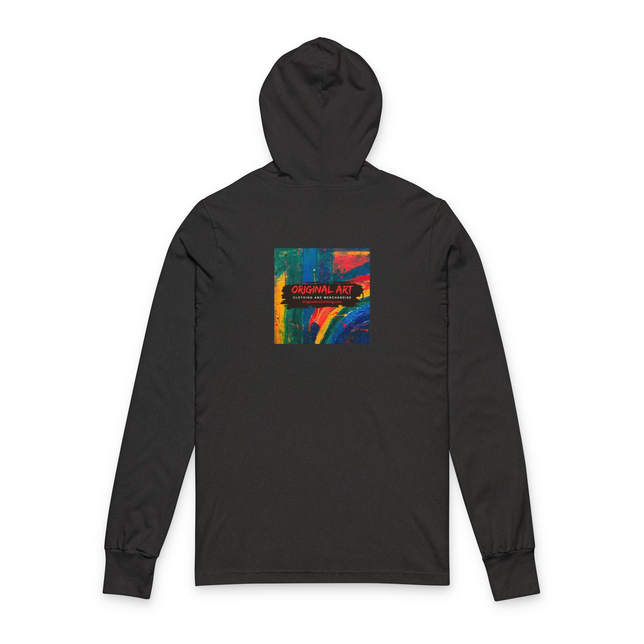 "Game On! Level Up!" Long-Sleeve Hooded Tee