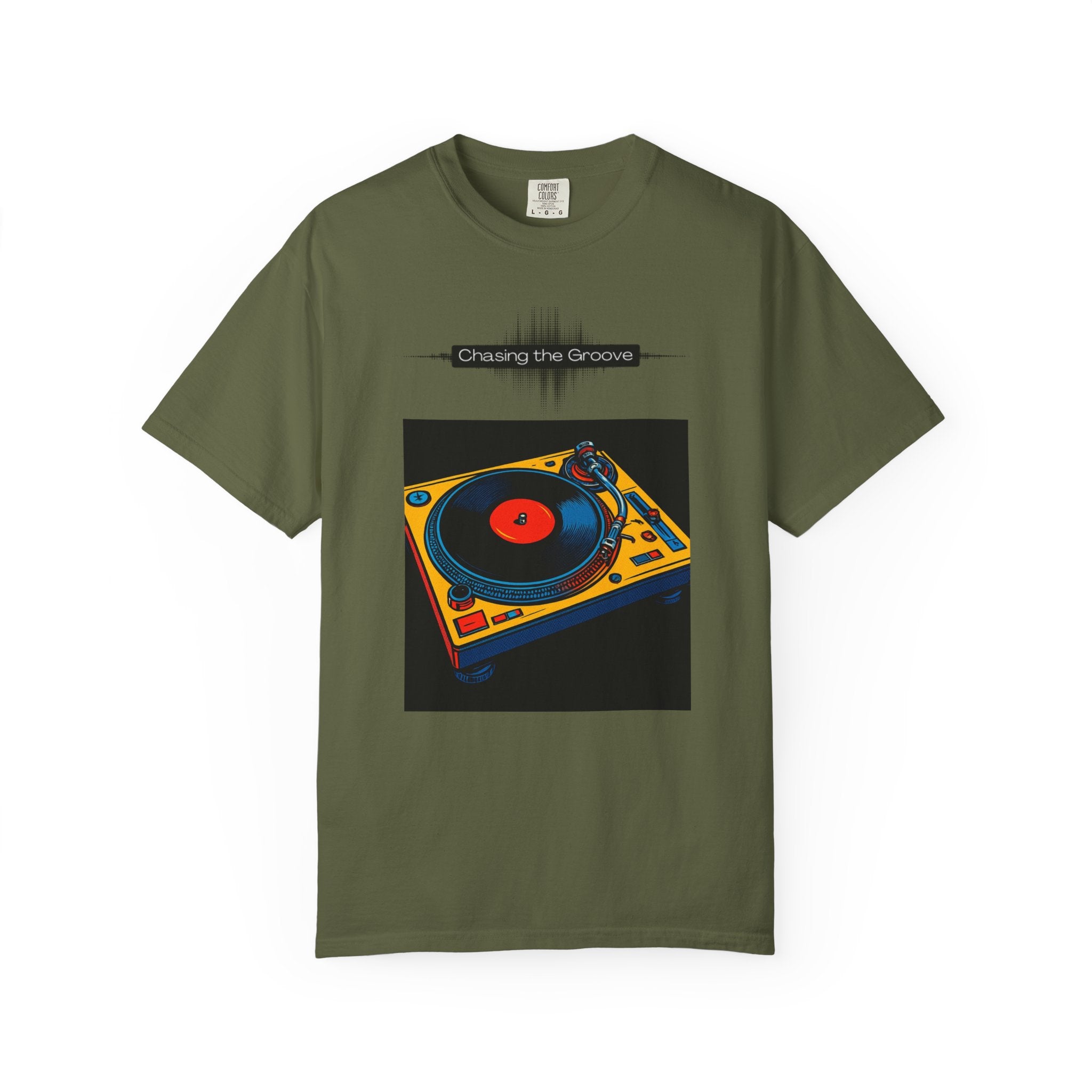 “Chasing the Groove” Retro Soundwave Tee