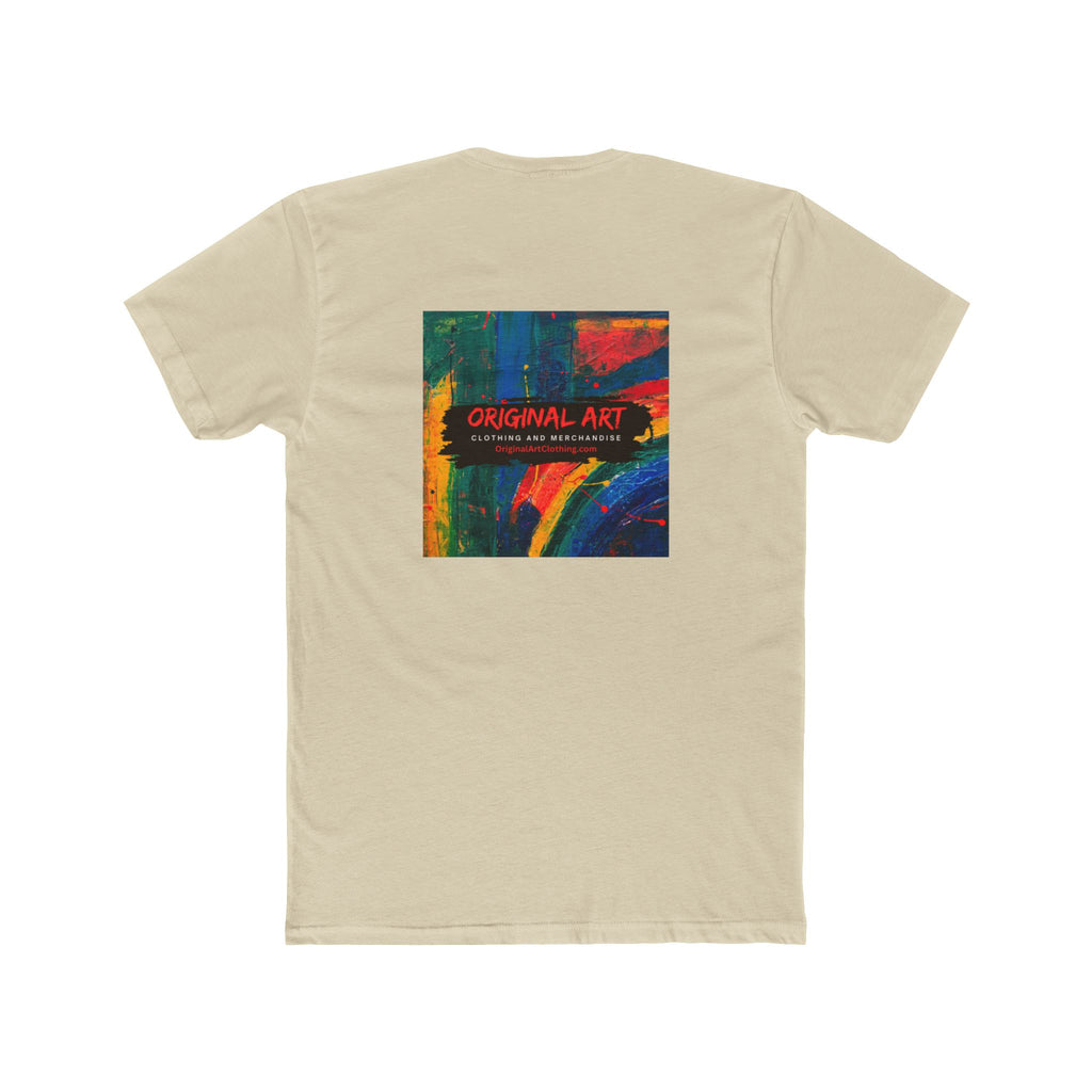 Lightning Prism Crew Tee — Retro Electric Graphic T-Shirt