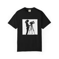 "Behind Every Great Story is Great Video" Female Silhouette Tee