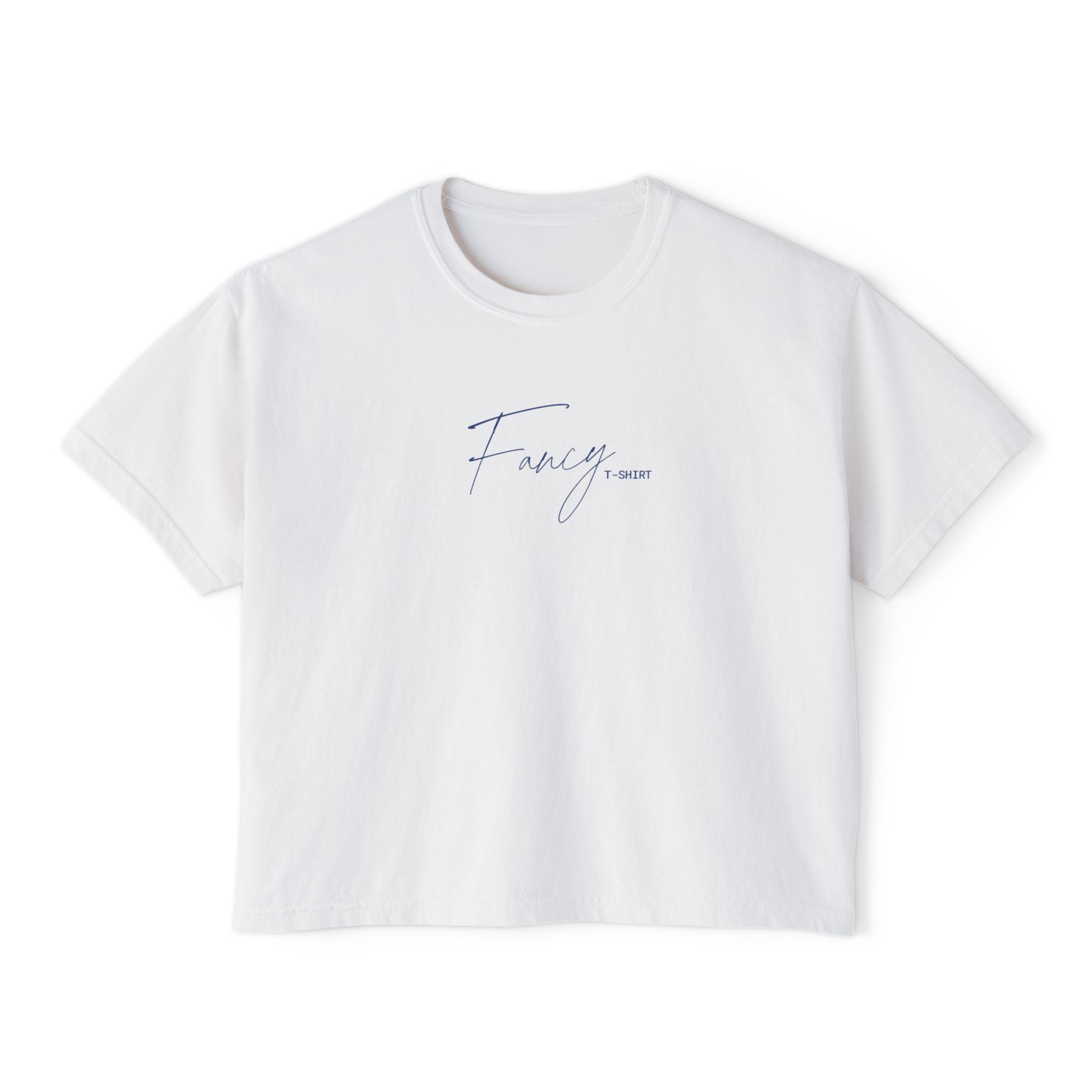 Fancy T-Shirt Boxy Tee