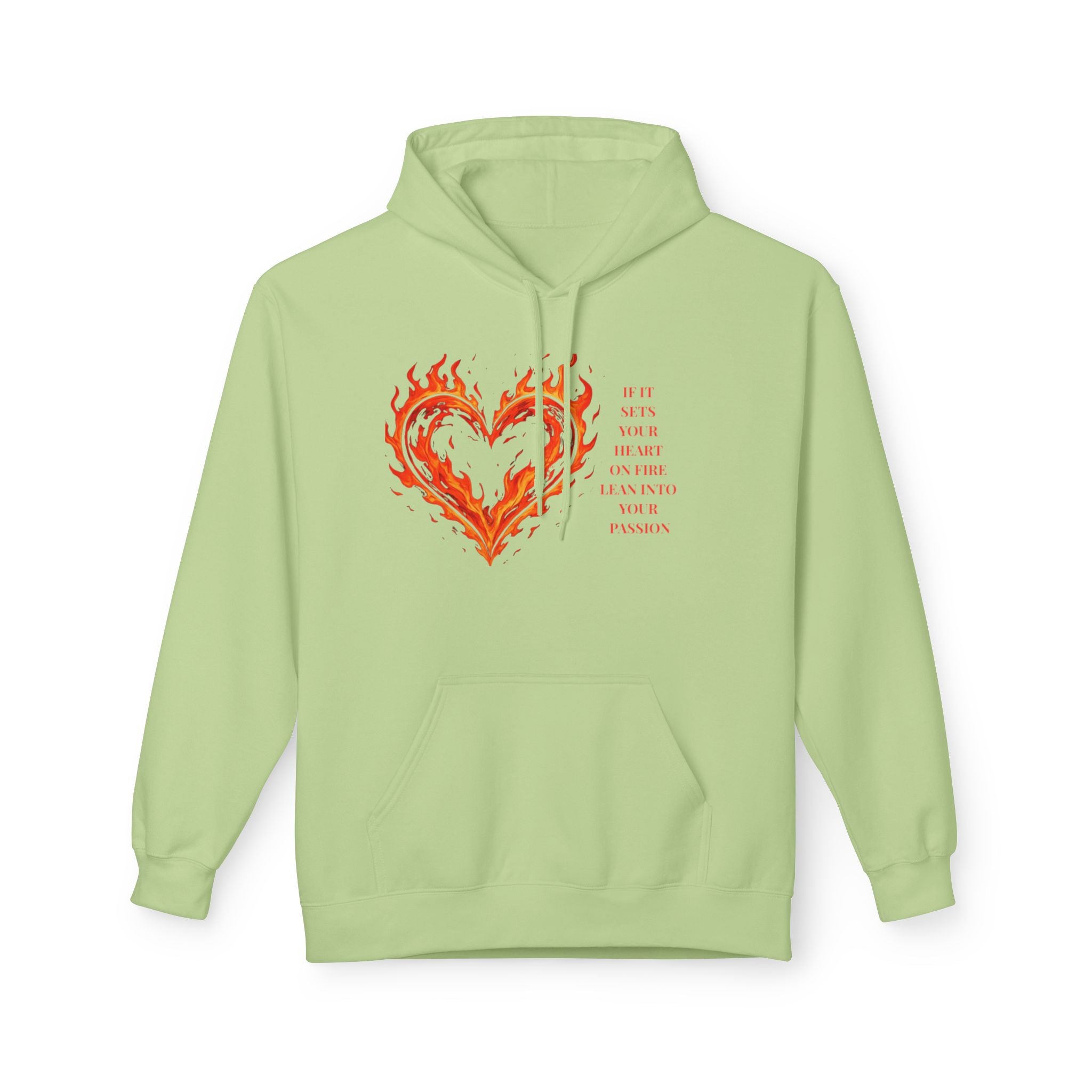 If It Sets Your Heart On Fire Graphic Pullover