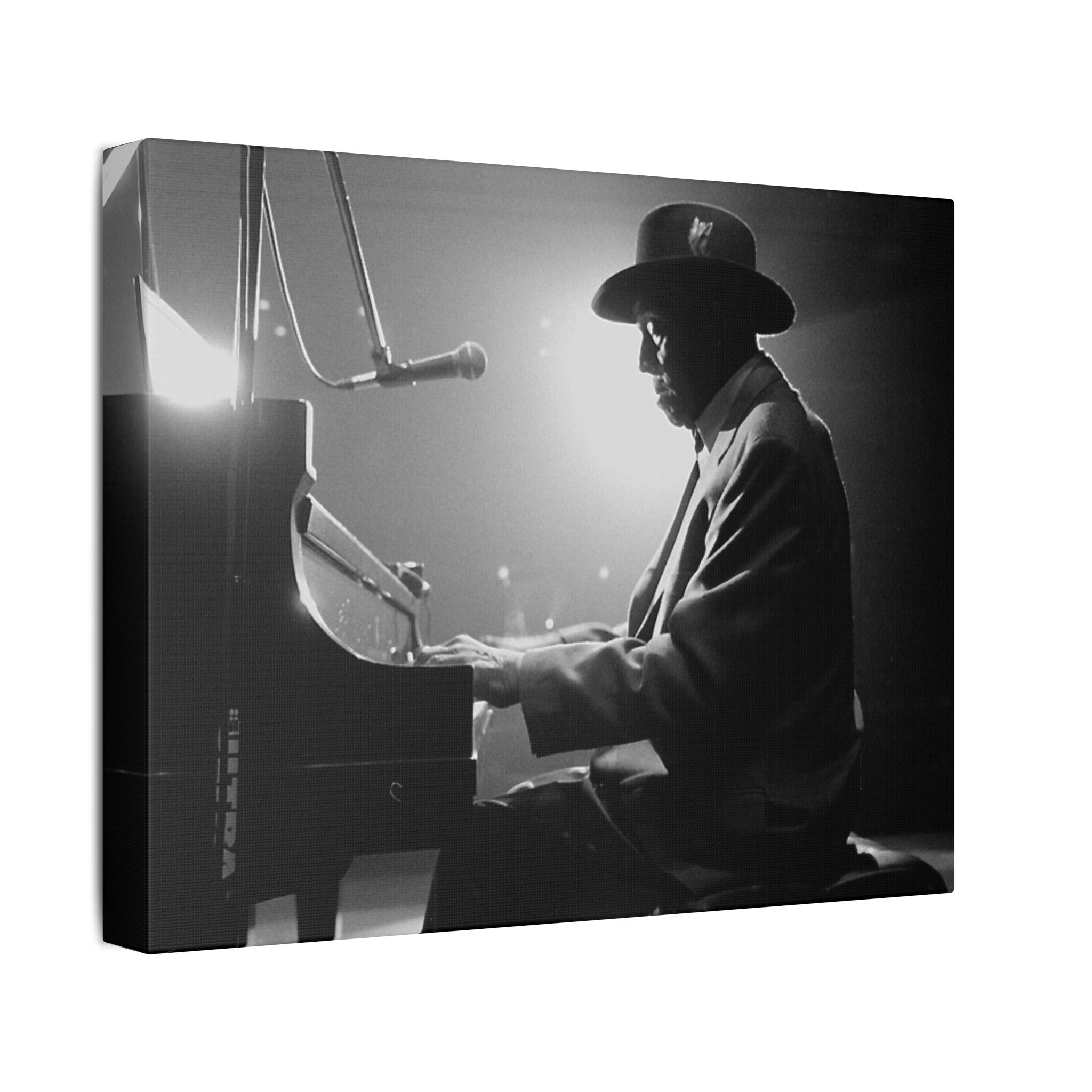 Rock and Roll Pioneer Johnnie Johnson Canvas Print