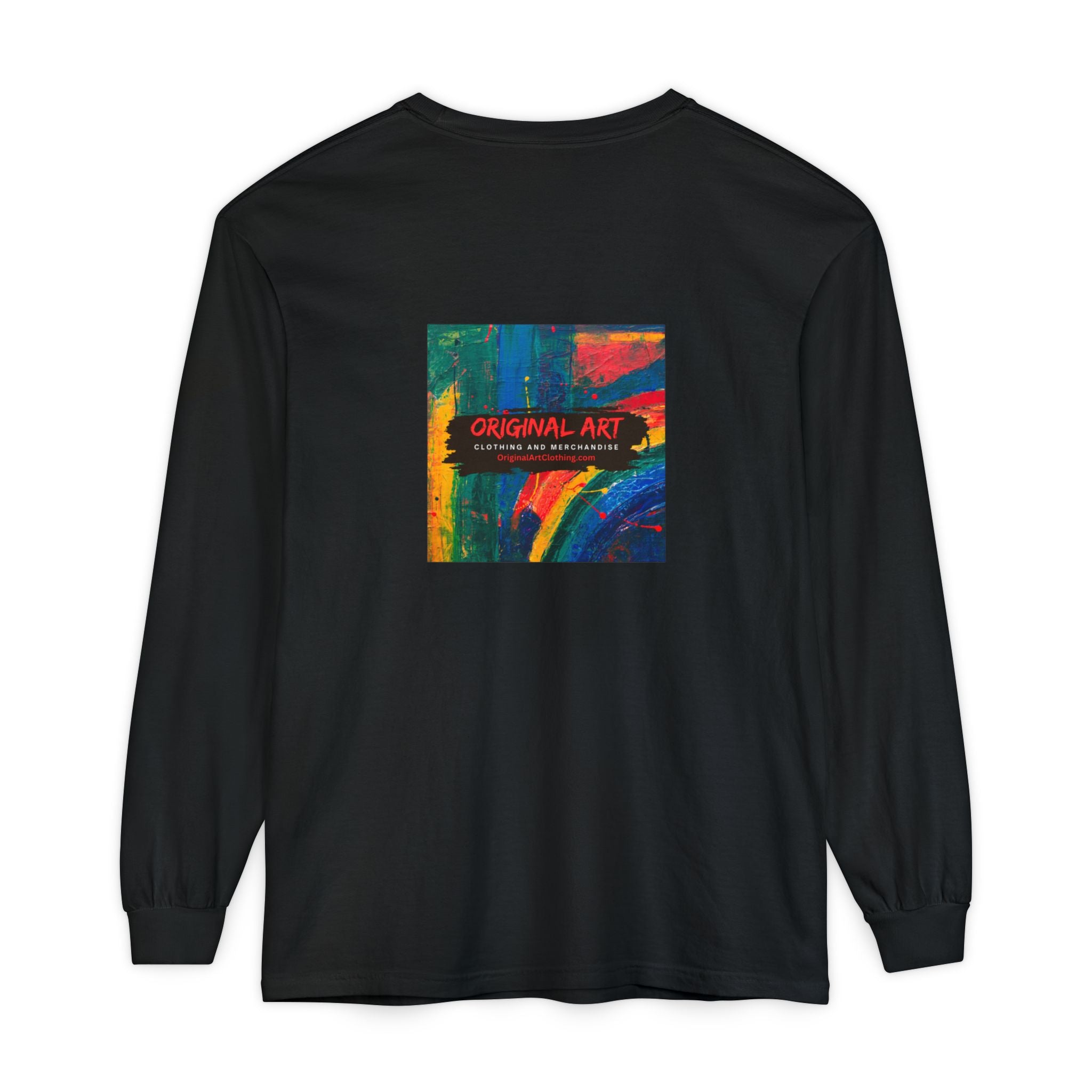 Journalism Unisex Garment-dyed Long Sleeve T-Shirt