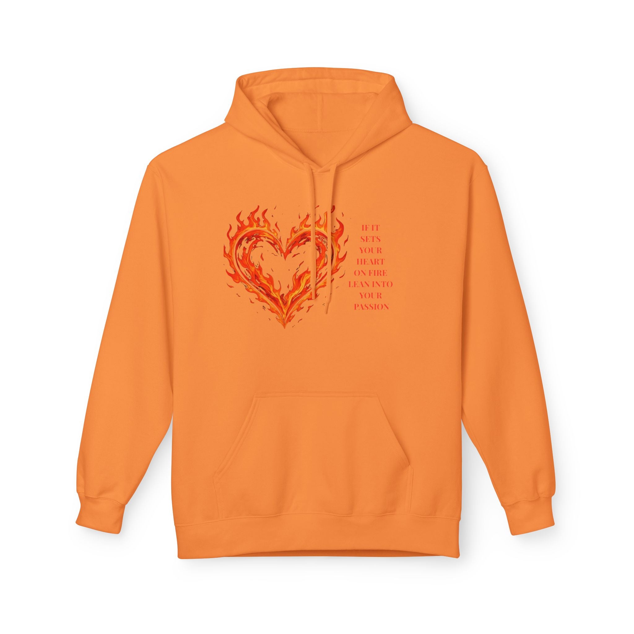 If It Sets Your Heart On Fire Graphic Pullover