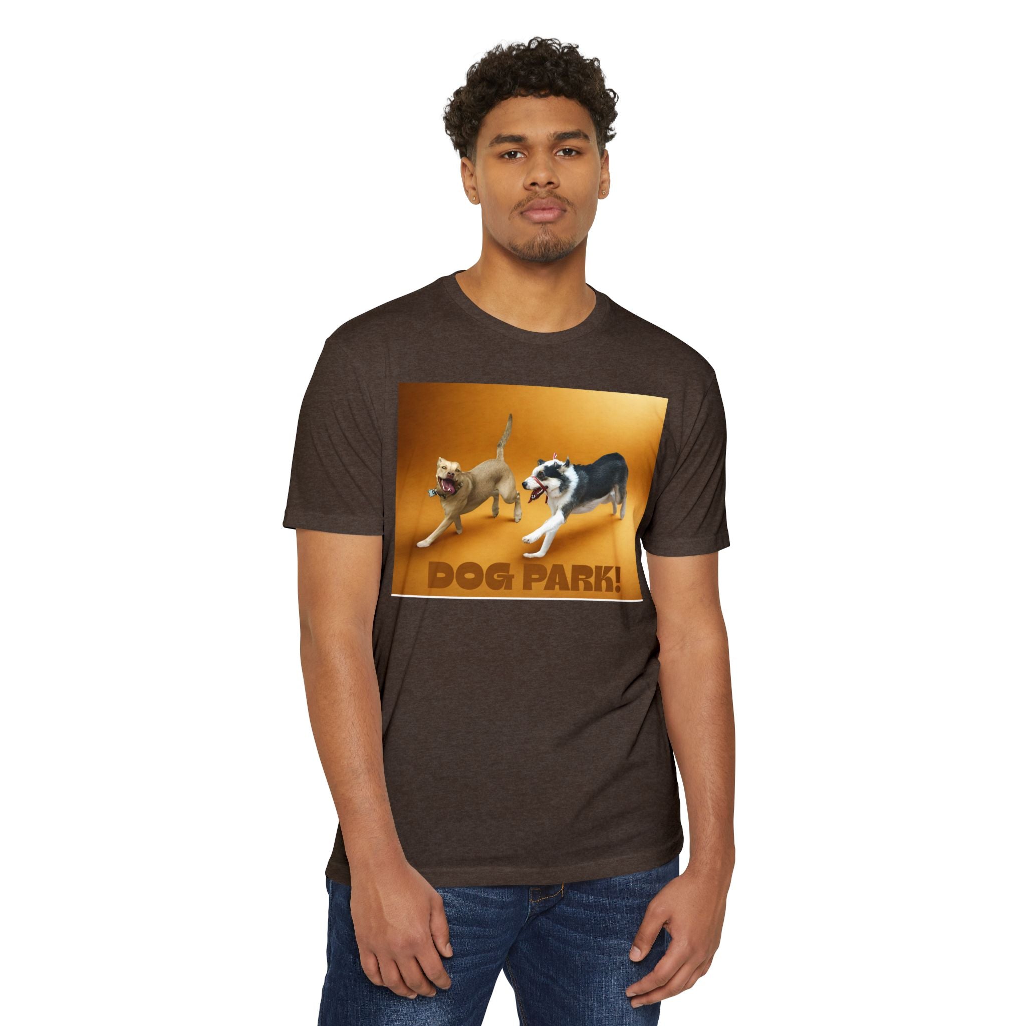 Dog Park Playful Unisex T-Shirt, Pet Lover Tee, Casual Dog Owner Gift, Dog Walking Apparel, Unique Animal Lover Shirt