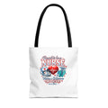 Nurse Tote Bag - "Proud to be a Nurse" Medical Heartbeat Design