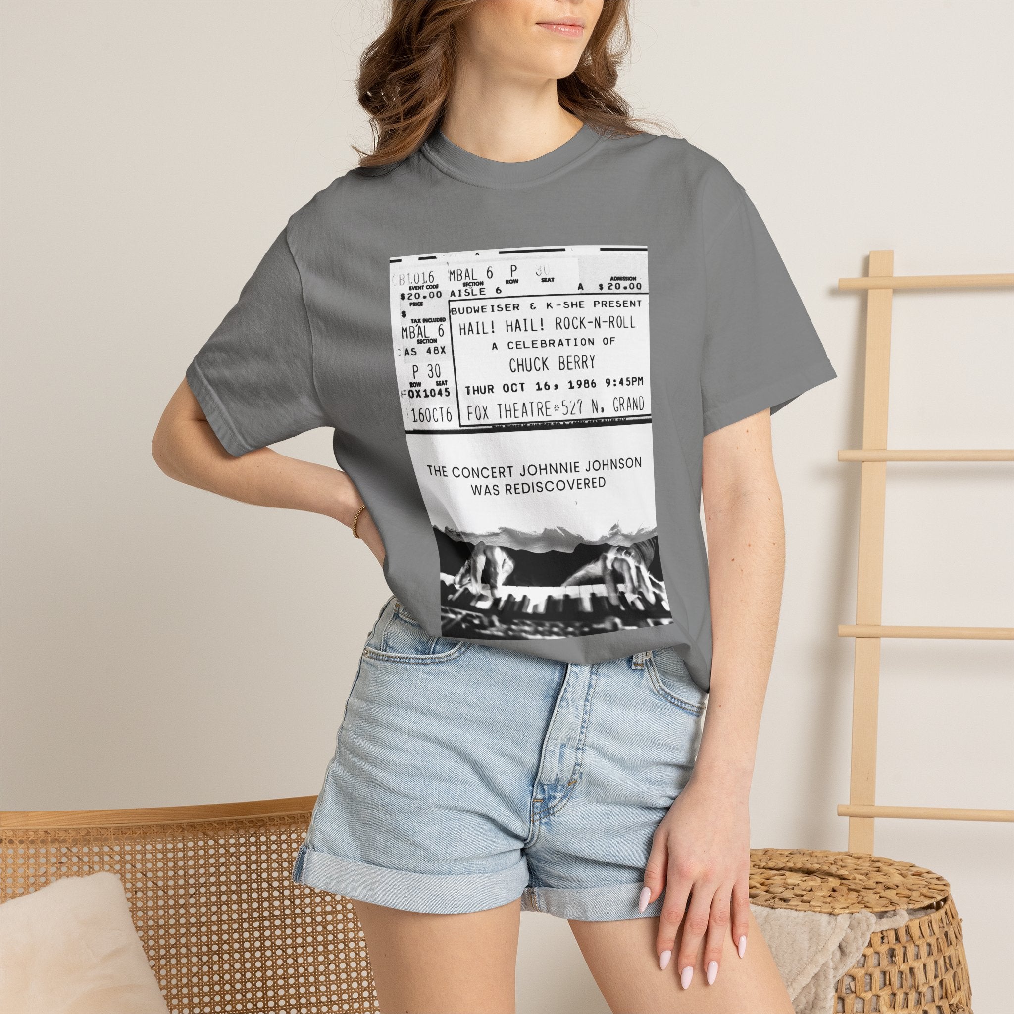 "The Concert Johnnie Johnson Was Rediscovered" Graphic T-Shirt