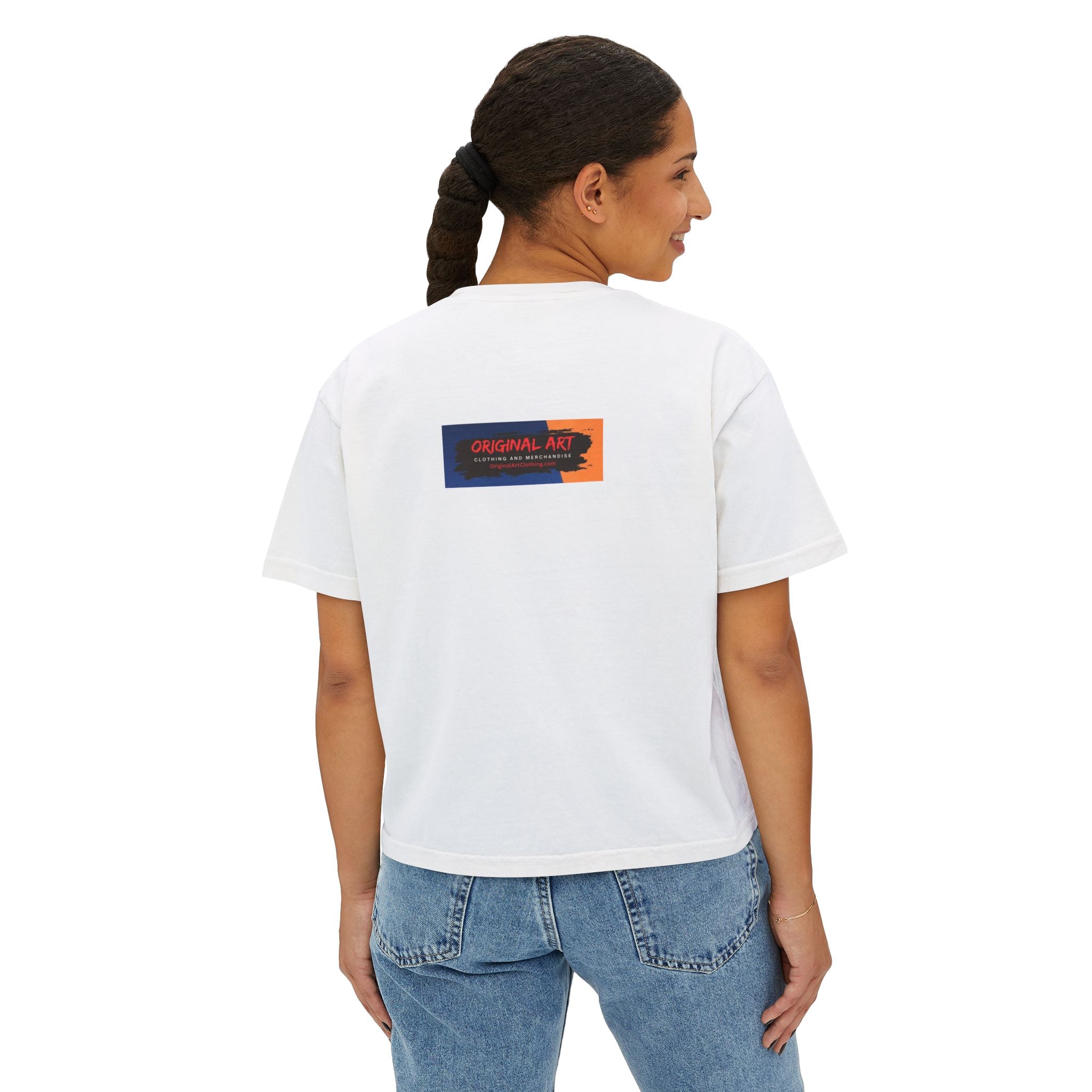 Mom's Love Wi-Fi Boxy Tee