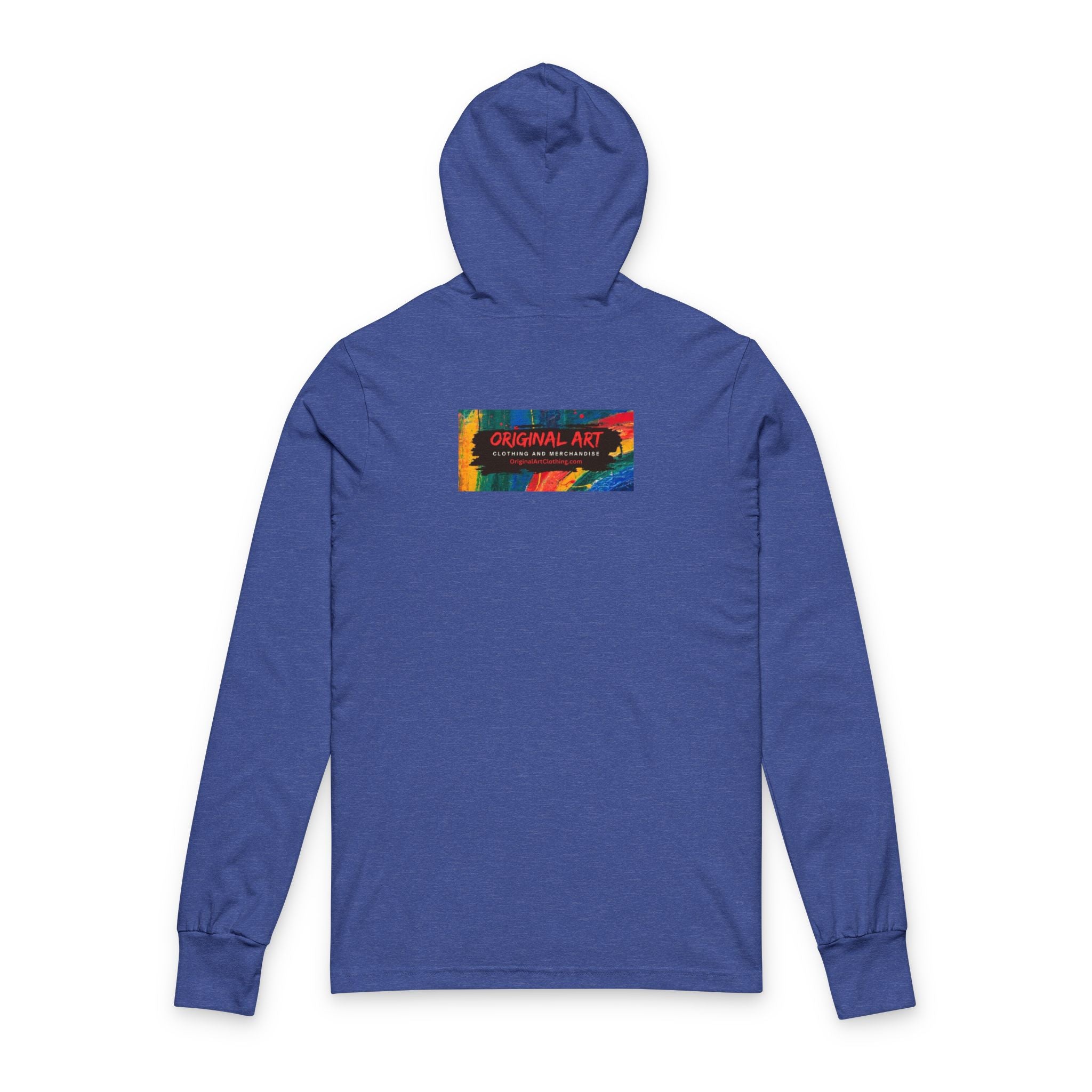 The Bald Life Hooded Long Sleeve Tee — Graphic Hooded Tee for Bold Statement Style