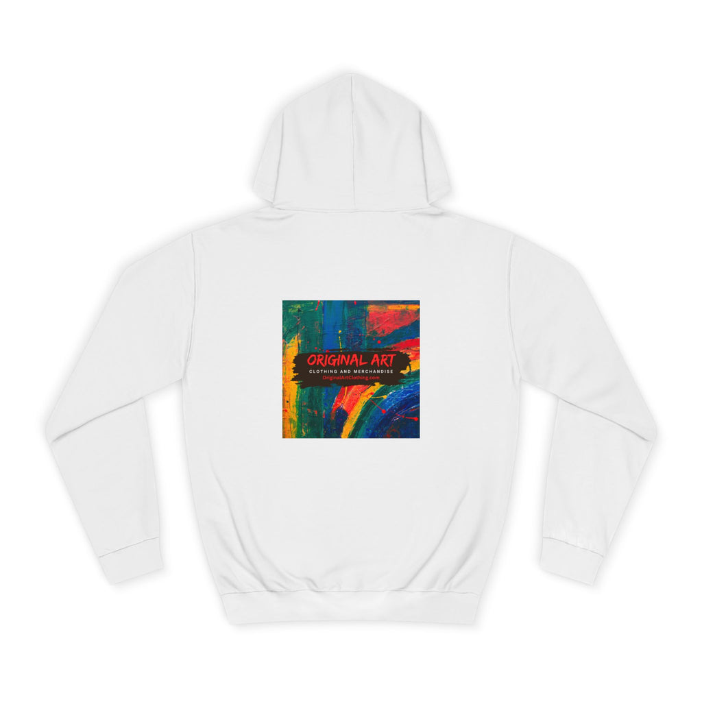 Hoodie — "Deep Thought: My Shelter Dog Rescued Me" Rescue Dog Hooded Sweatshirt