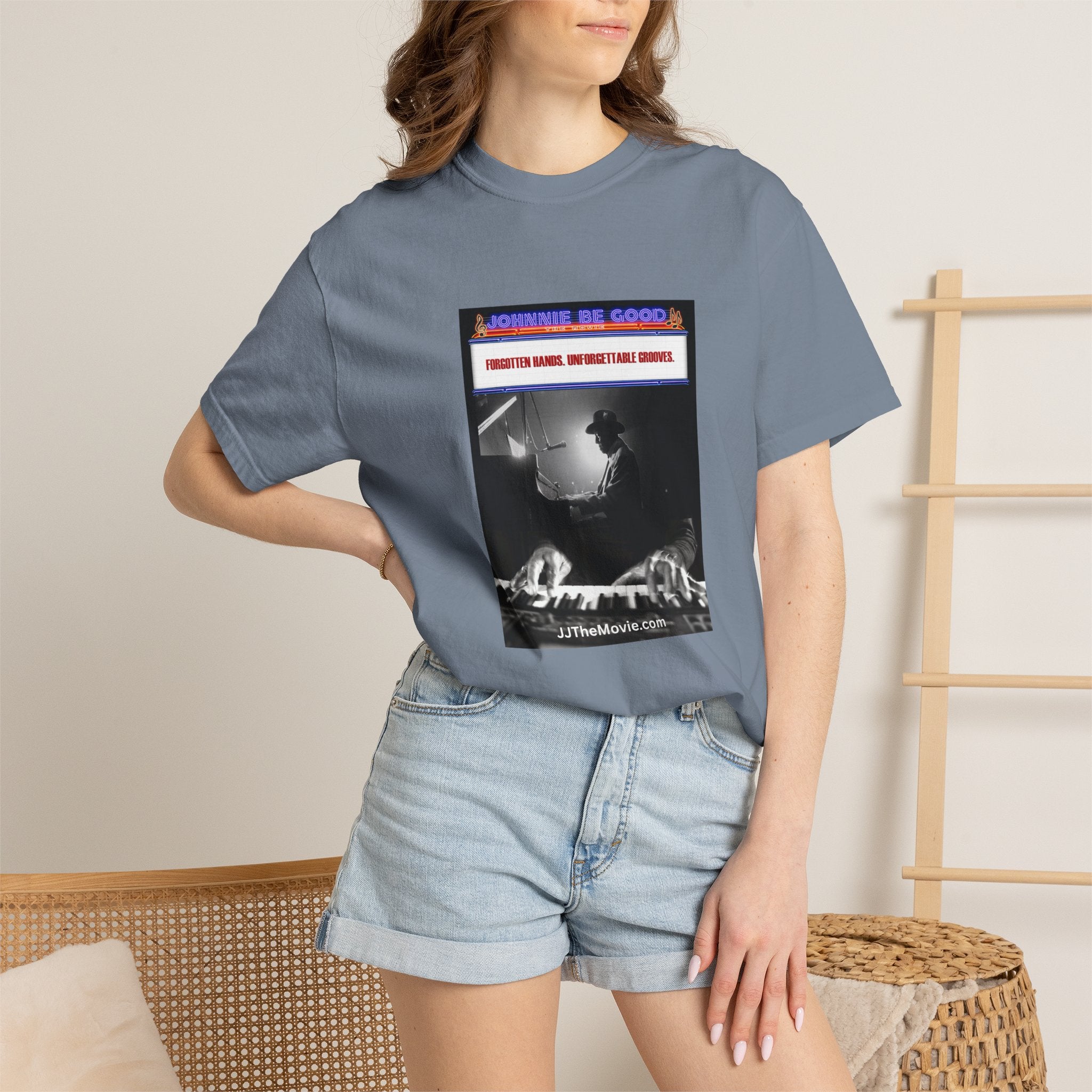 Team Johnnie Graphic T-Shirt — "Johnnie Be Good" Retro Rock Tee