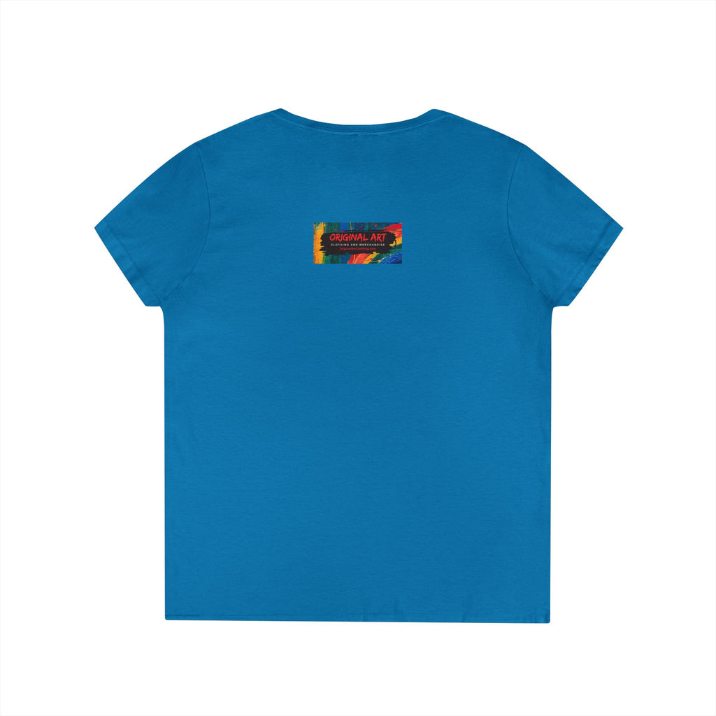 Dog Park V-Neck Tee for Women