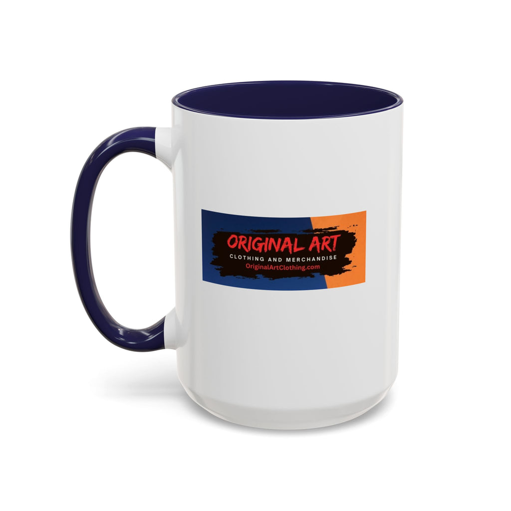 Coolest Grandma in the World Accent Coffee Mug — Fun Gift for Grandmother (11/15oz)