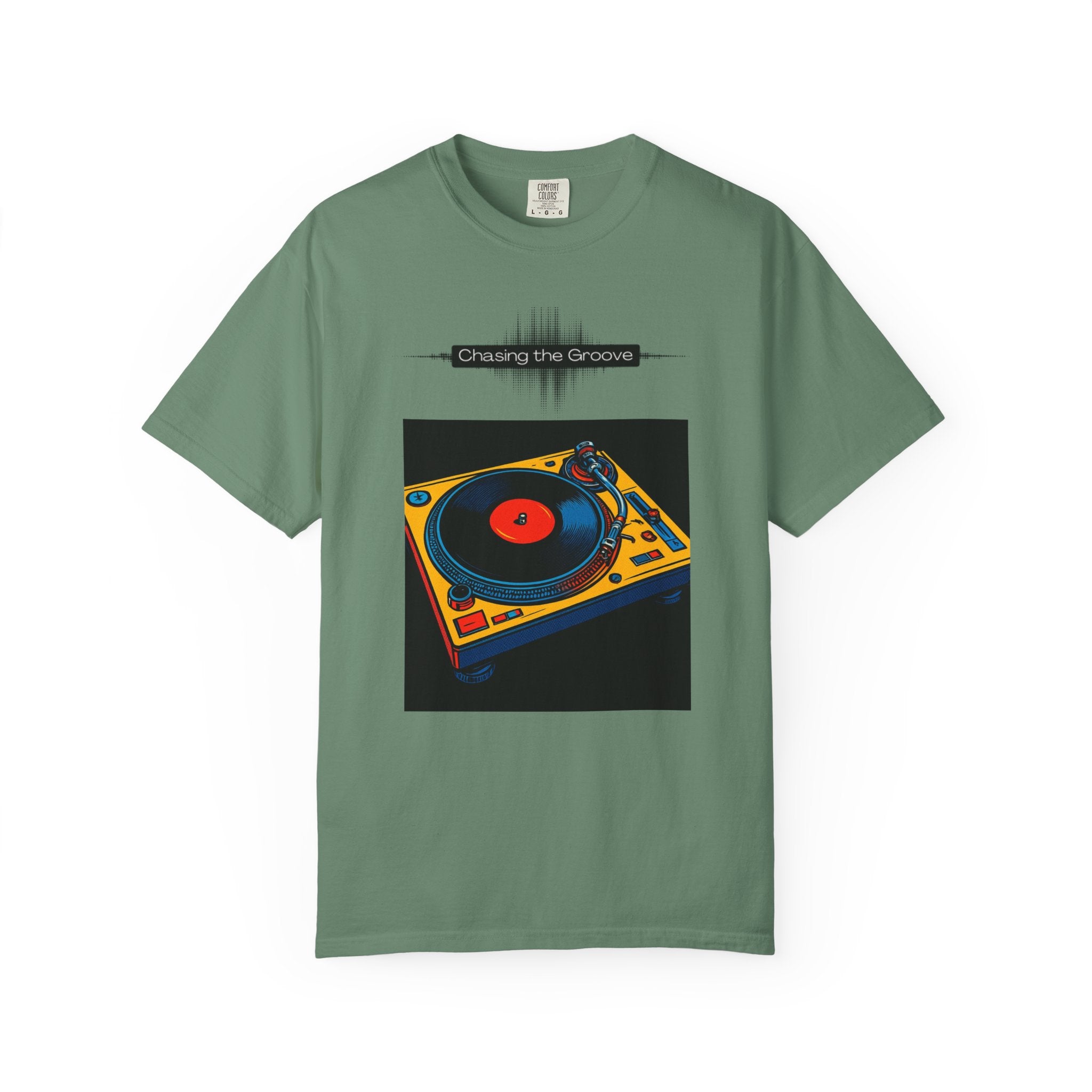 “Chasing the Groove” Retro Soundwave Tee