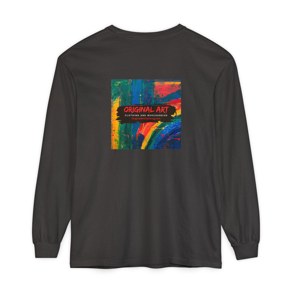 If It Sets Your Heart On Fire Long Sleeve T-Shirt — "If It Sets Your Heart On Fire" Graphic
