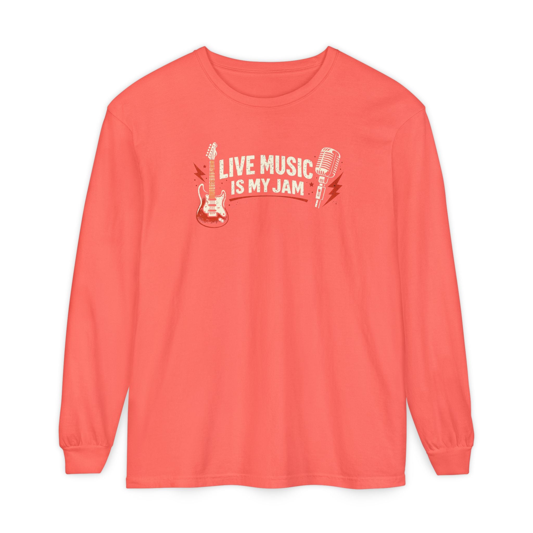 Live Music Is My Jam Long Sleeve Tee