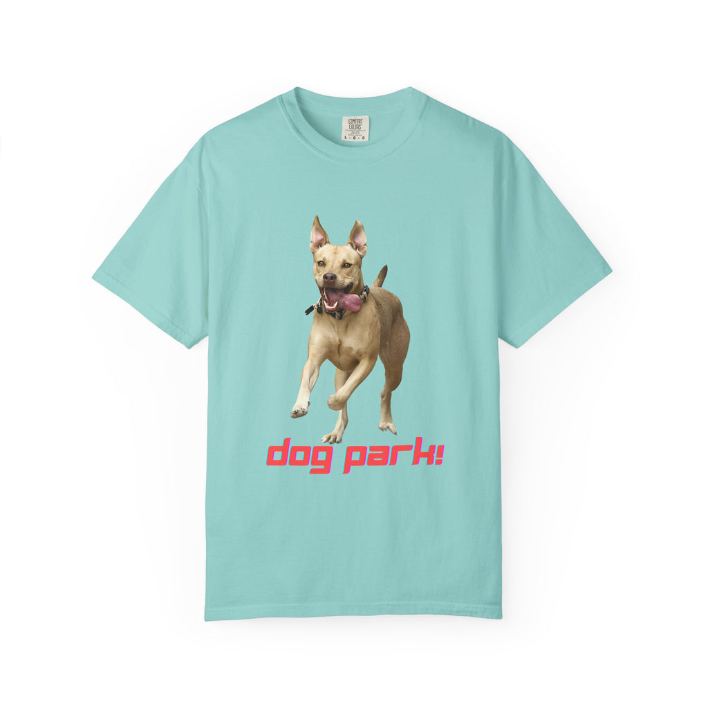 Dog Park Unisex Garment-Dyed T-shirt