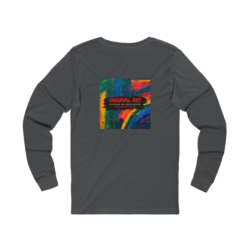 Behind Every Great Story is Great Video - Unisex Long Sleeve Tee, Gift for Filmmakers, Content Creators, Video Lovers, Casual Wear