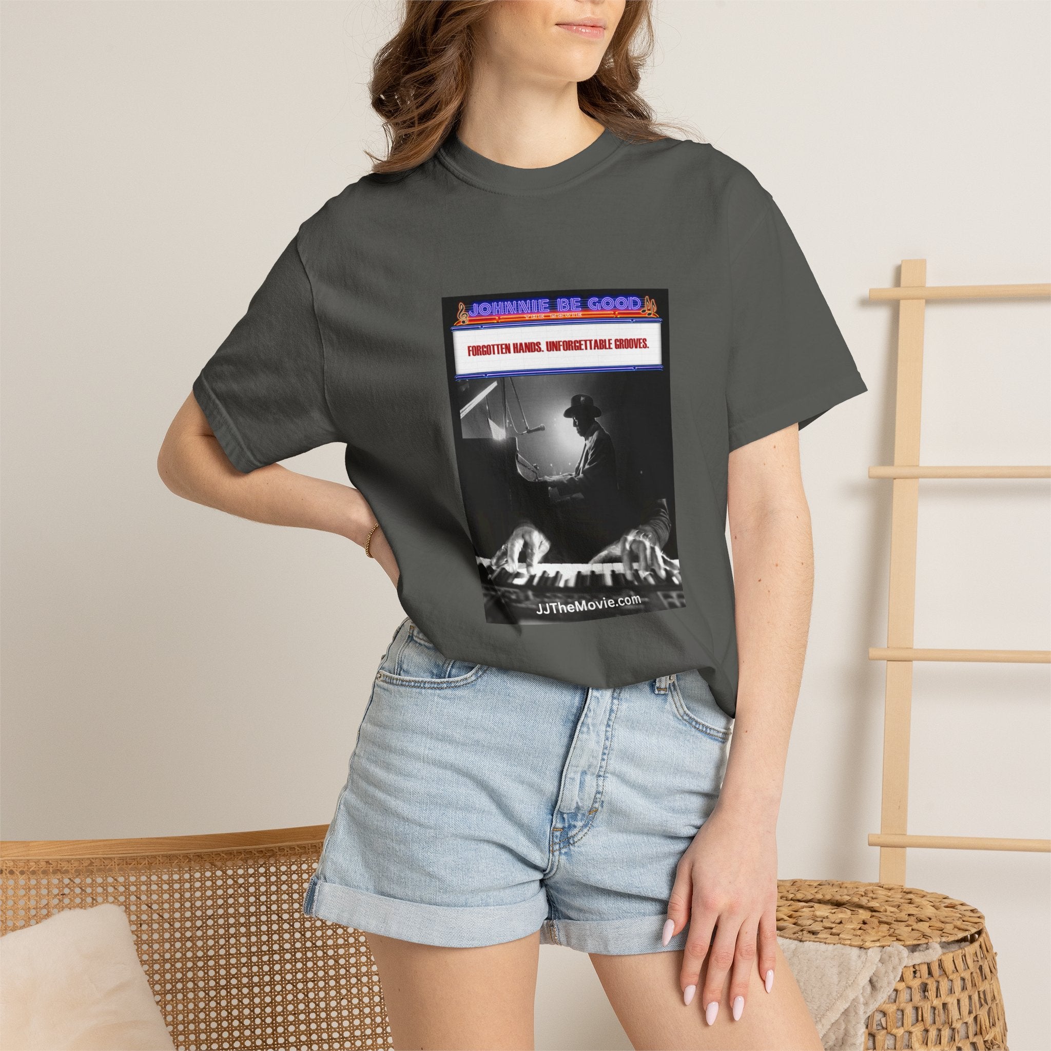 Team Johnnie Graphic T-Shirt — "Johnnie Be Good" Retro Rock Tee