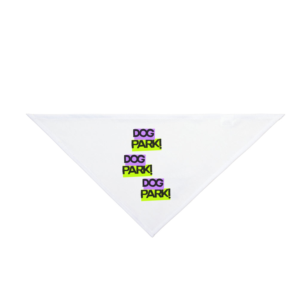 Stylish Dog Park Bandana for Park Outings - Cute Pet Accessory, Dog Park, Pet Gift, Dog Lover, Fashionable Pet Wear