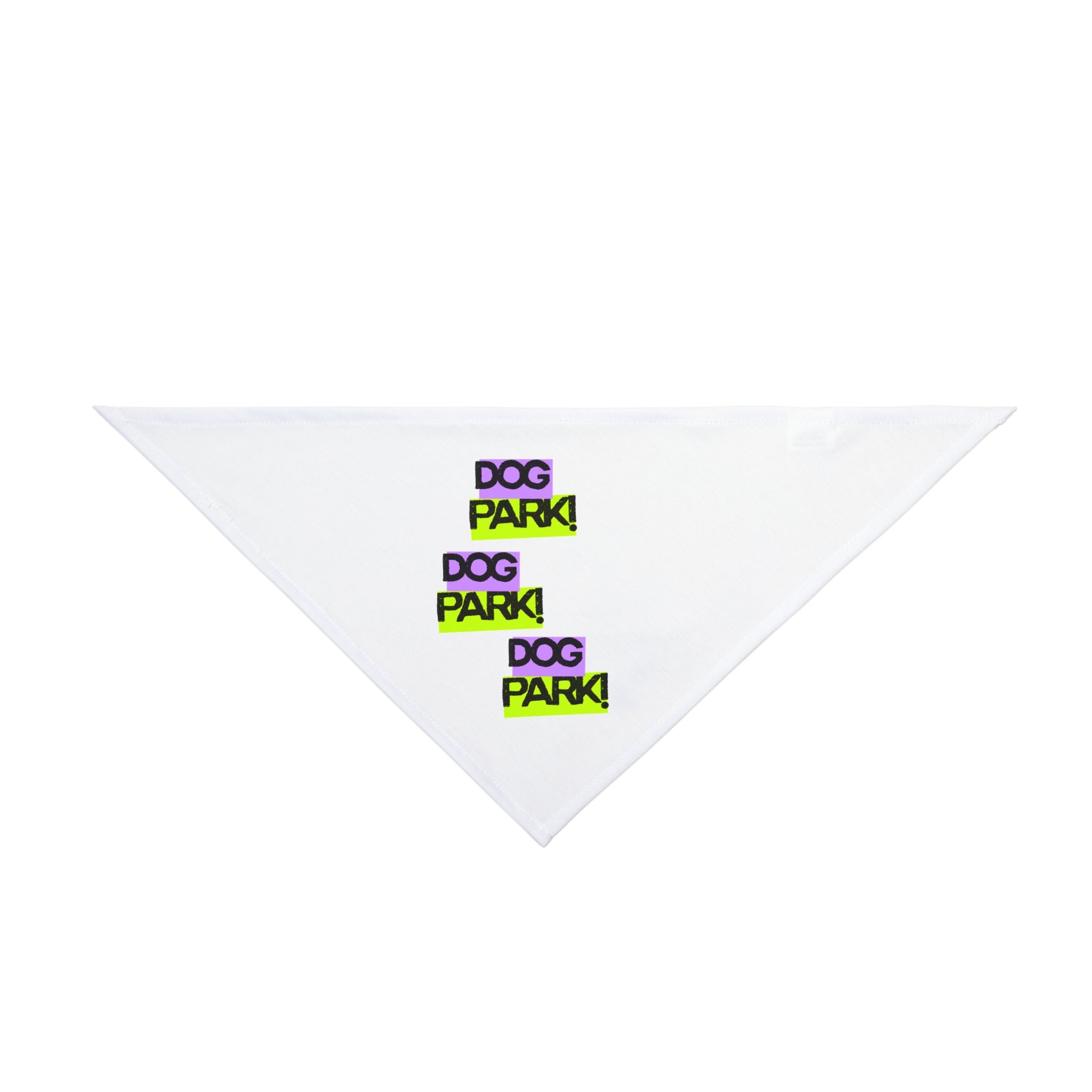 Stylish Dog Park Bandana for Park Outings - Cute Pet Accessory, Dog Park, Pet Gift, Dog Lover, Fashionable Pet Wear