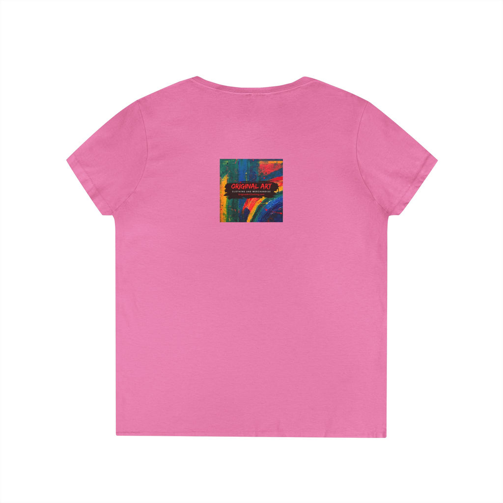 Nurse Superhero V‑Neck Tee — "Nurses Super Heroes in Scrubs"