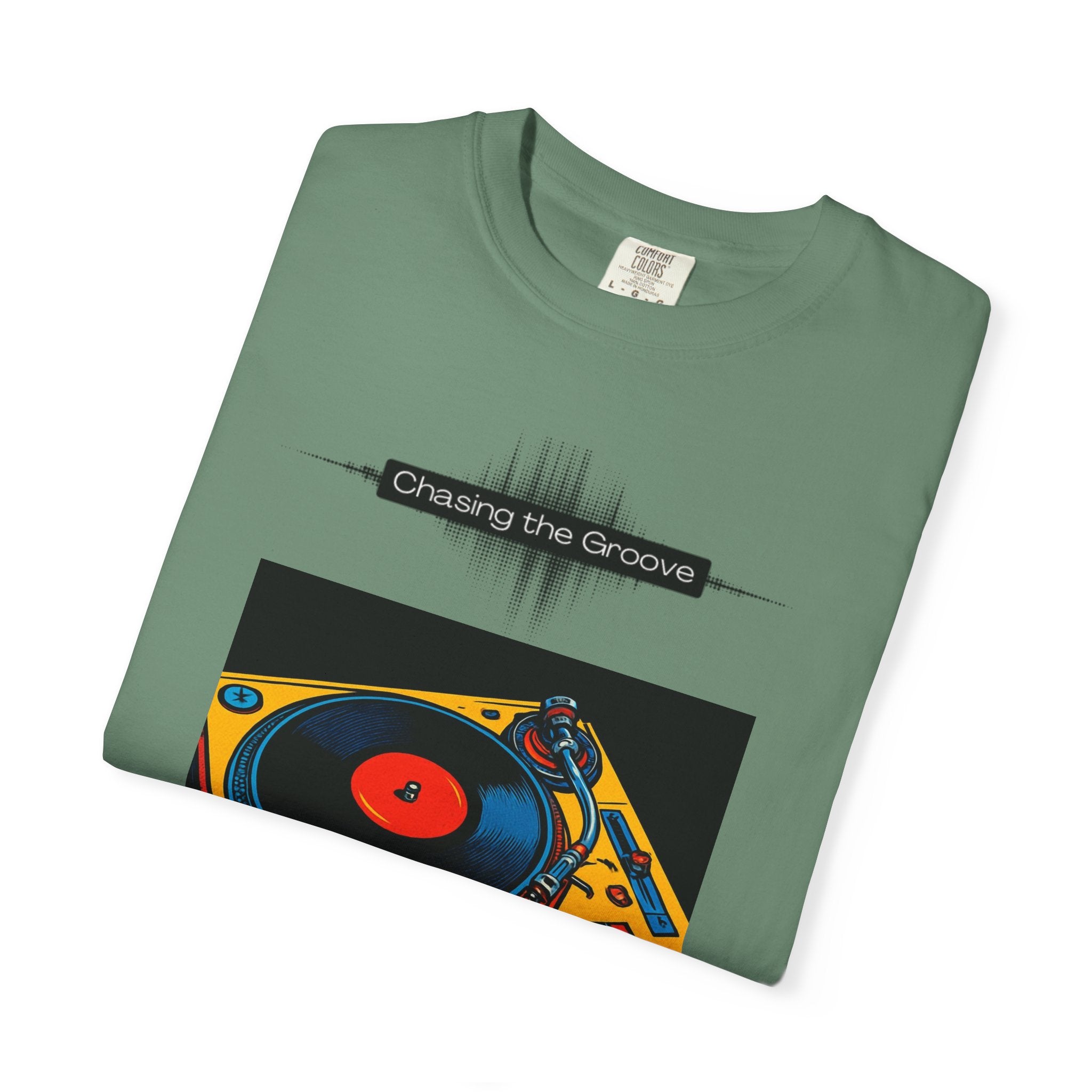 “Chasing the Groove” Retro Soundwave Tee