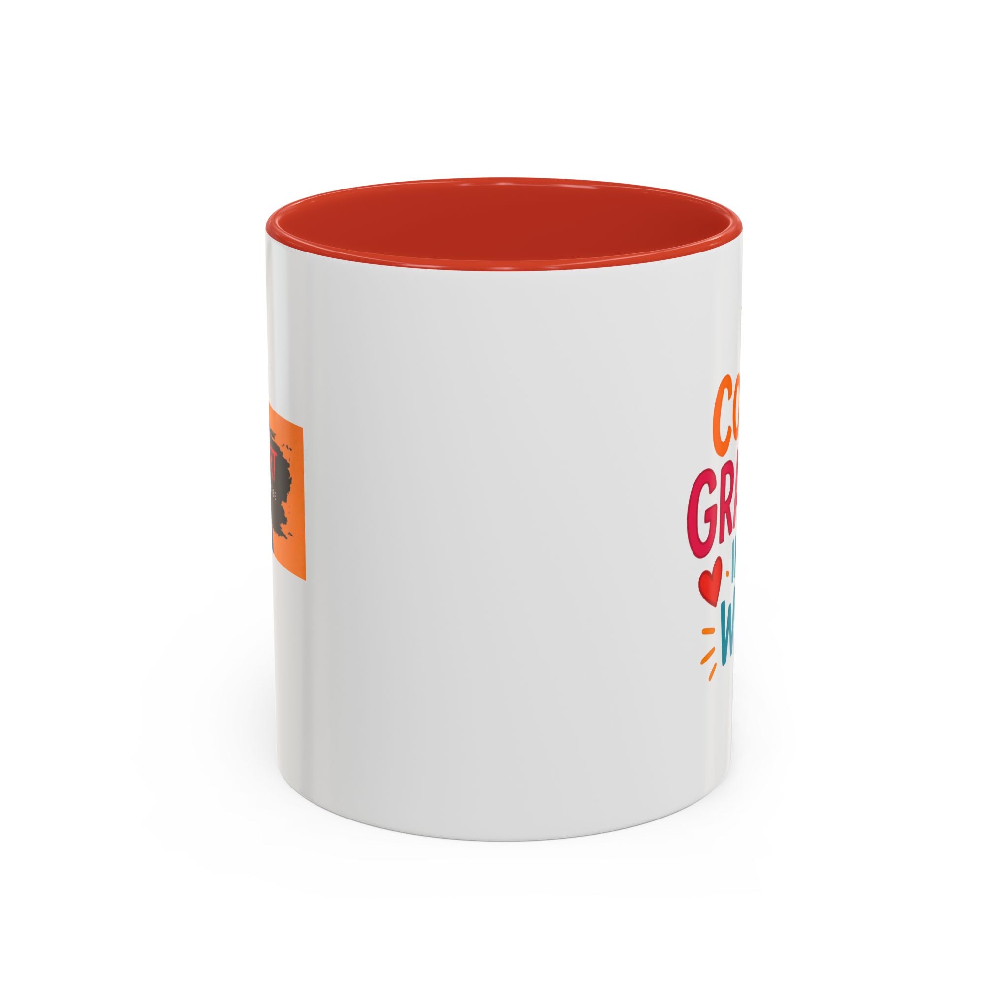 Coolest Grandma in the World Accent Coffee Mug — Fun Gift for Grandmother (11/15oz)
