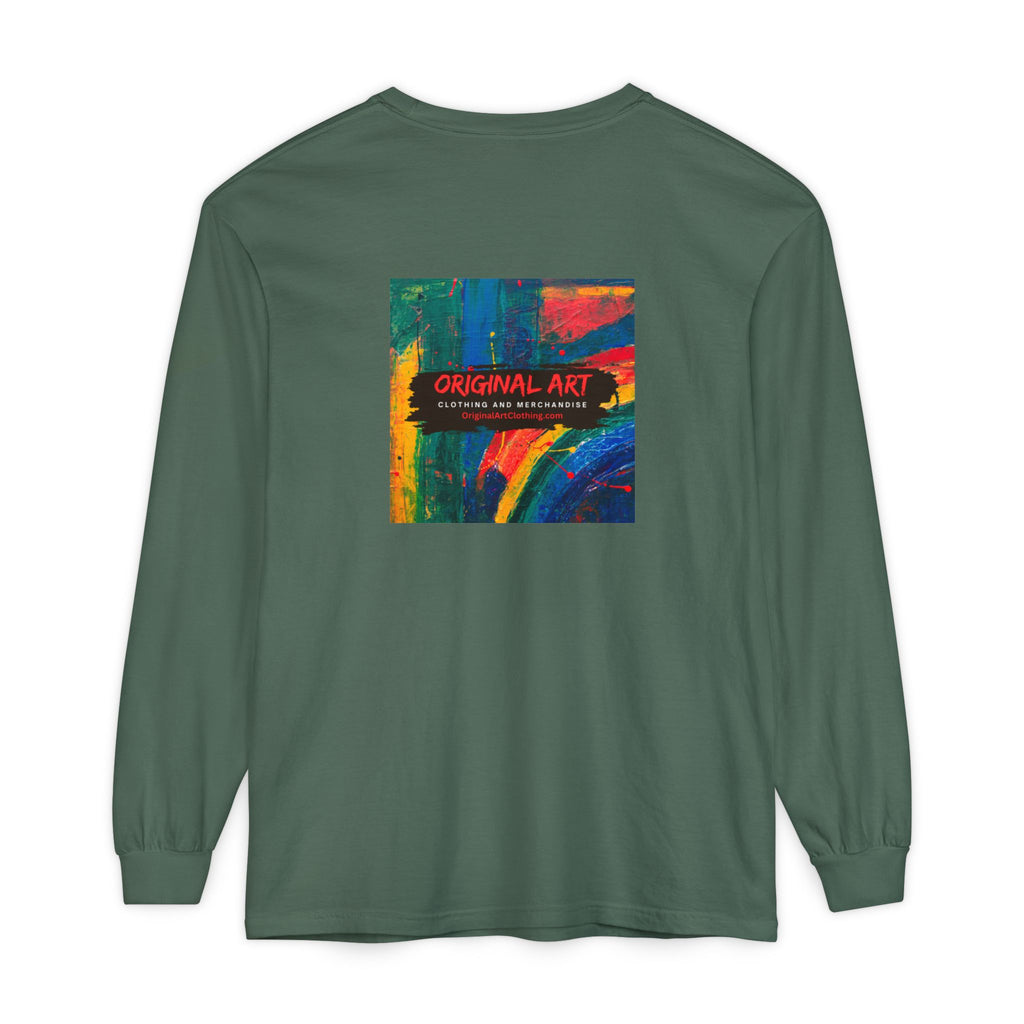 If It Sets Your Heart On Fire Long Sleeve T-Shirt — "If It Sets Your Heart On Fire" Graphic