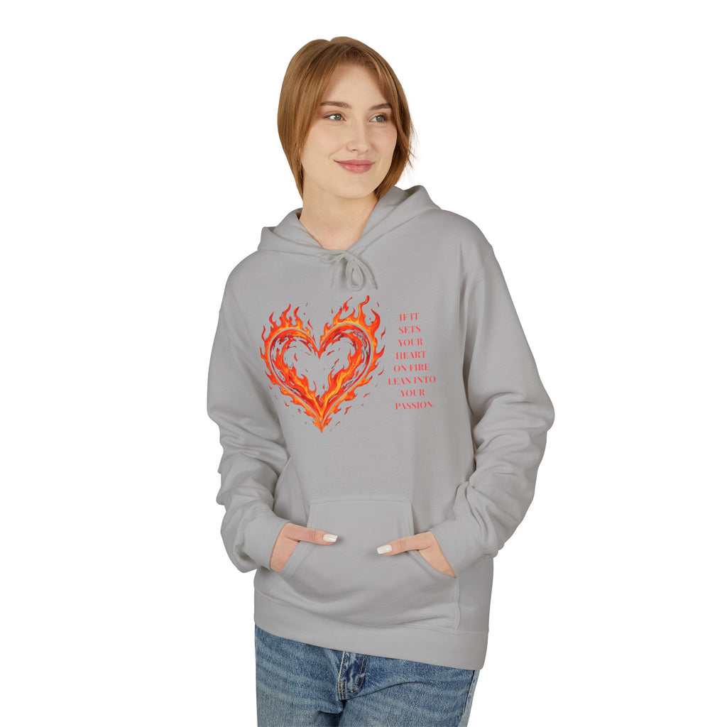 If It Sets Your Heart On Fire Graphic Pullover