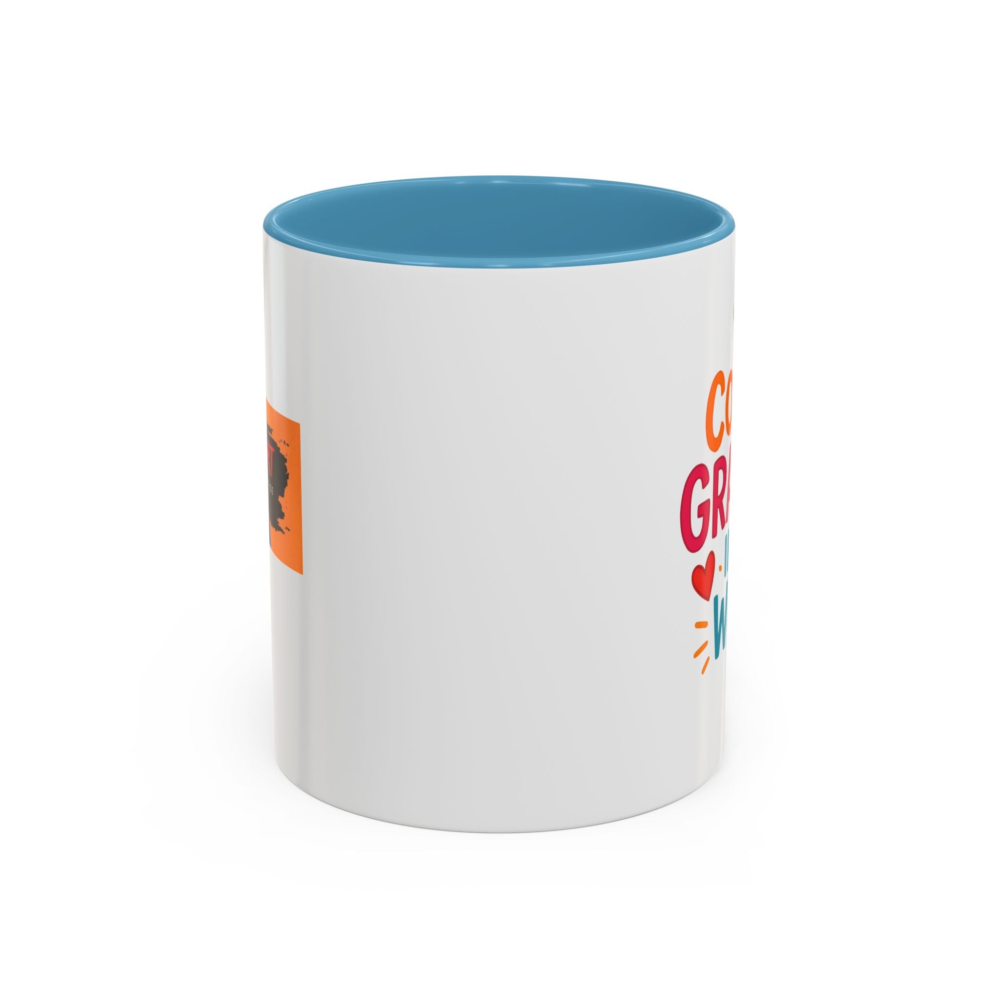Coolest Grandma in the World Accent Coffee Mug — Fun Gift for Grandmother (11/15oz)