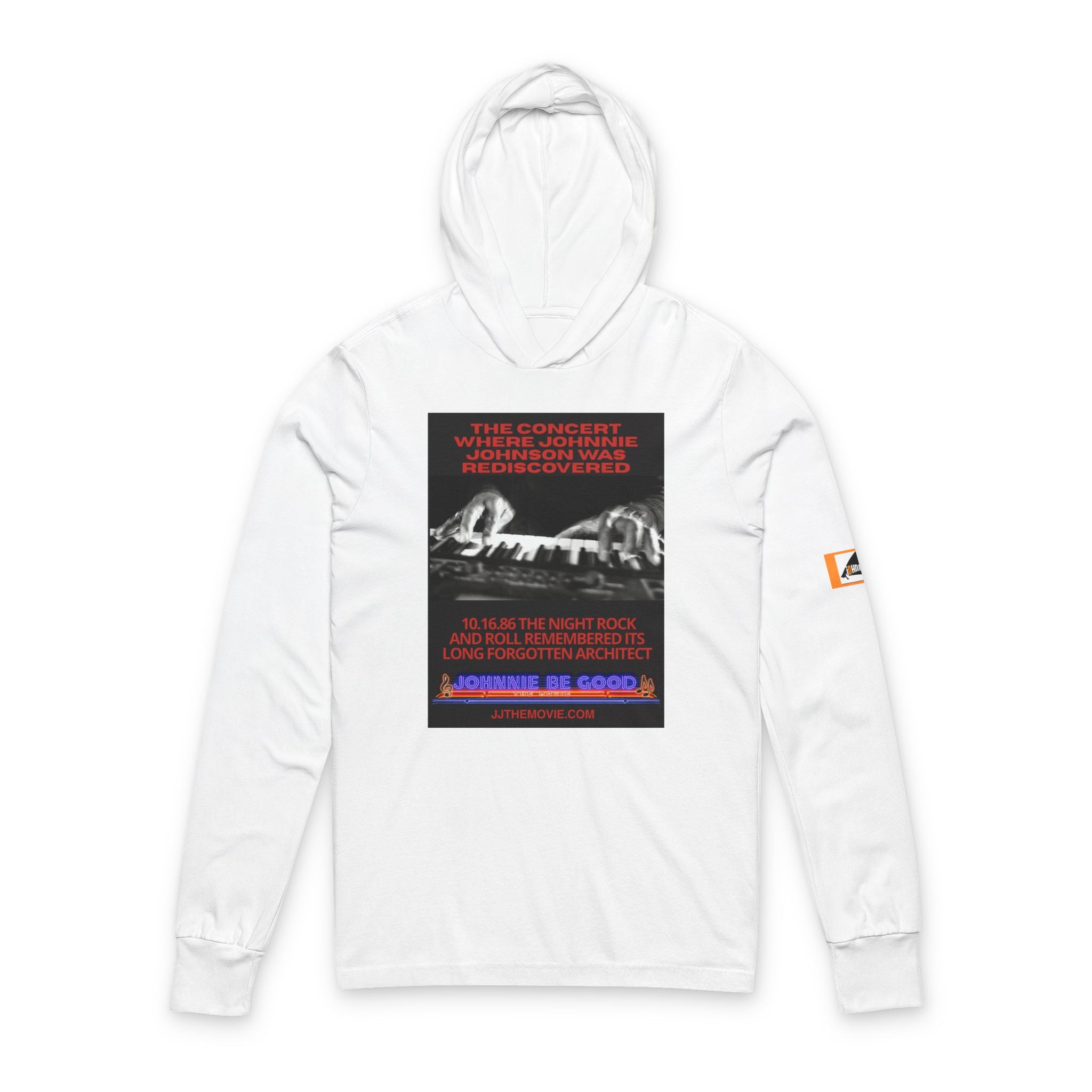 Team Johnnie Graphic Hooded Long Sleeve Tee