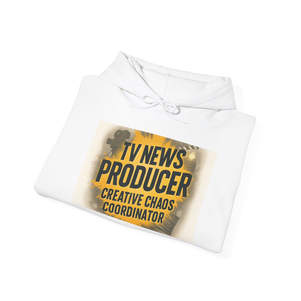 TV News Producer Hooded Sweatshirt, Cozy Gift for Media Creators, Warm Hoodie for News Lovers, Creative Work Apparel, Unique Producer [...]