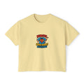 Nurses Superheroes Tee — "Nurses Super Heroes in Scrubs" Women's Boxy T‑Shirt (Casual Gift for Nurses)