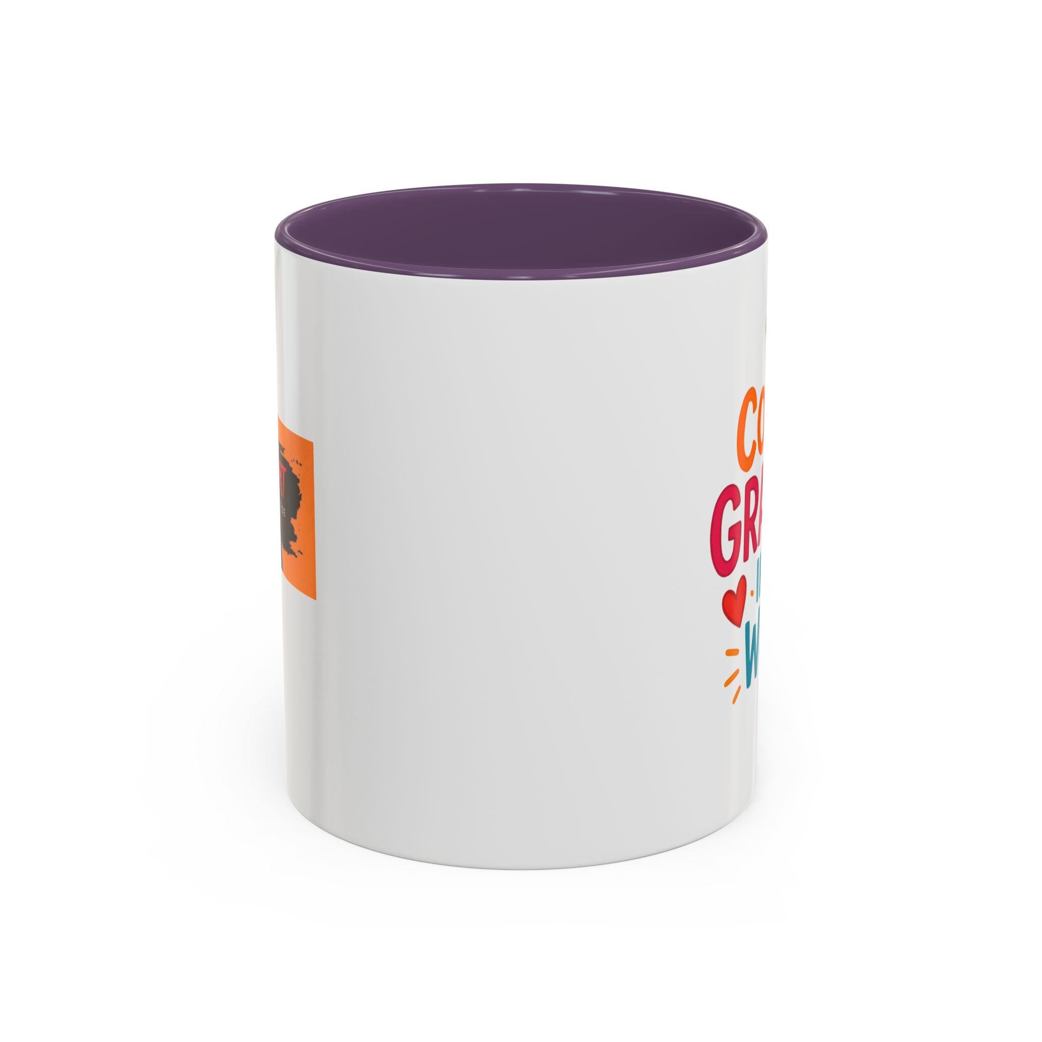 Coolest Grandma in the World Accent Coffee Mug — Fun Gift for Grandmother (11/15oz)