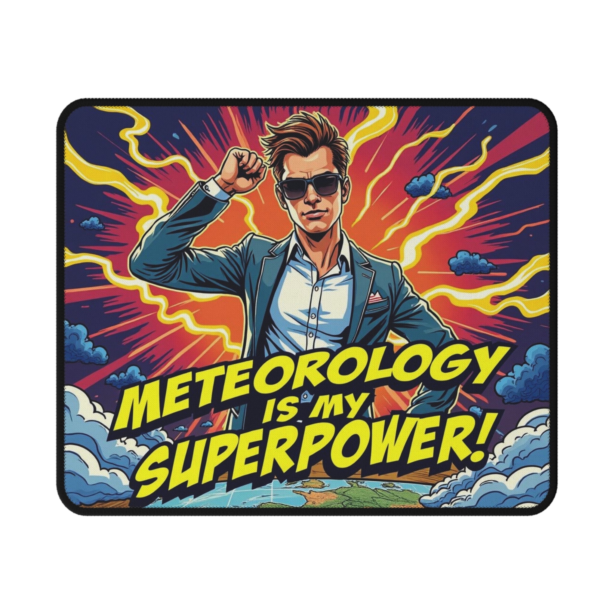 Meteorology Is My Superpower Non-Slip Mouse Pad | Perfect Gift for Gamers, Unique Desk Accessory, Fun Home Office Decor, Geeky Gaming [...]