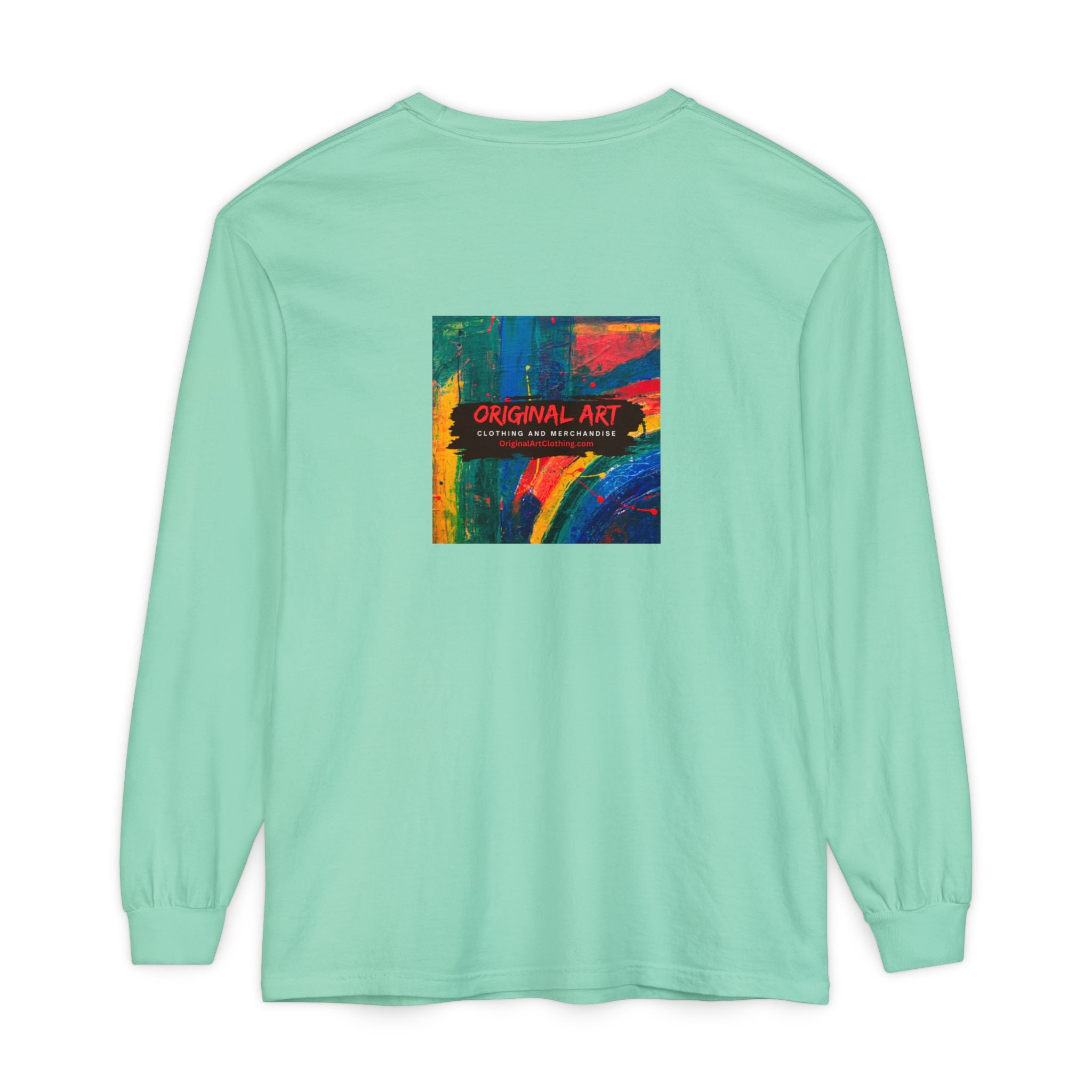 Dog Park Unisex Garment-dyed Long Sleeve T-Shirt