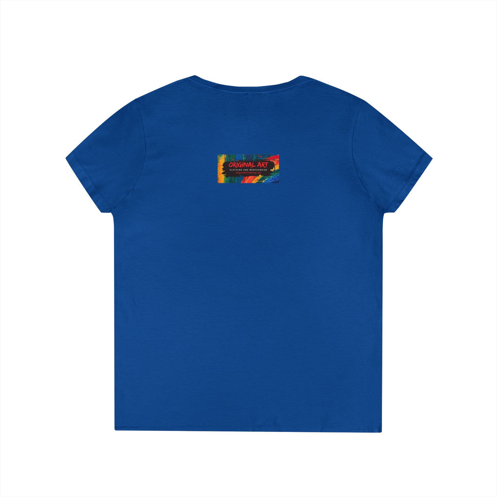Dog Park V-Neck Tee for Women