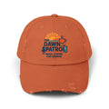 Dawn Patrol Distressed Cap - 'News, Coffee, and Sunrise' Vintage Baseball Hat